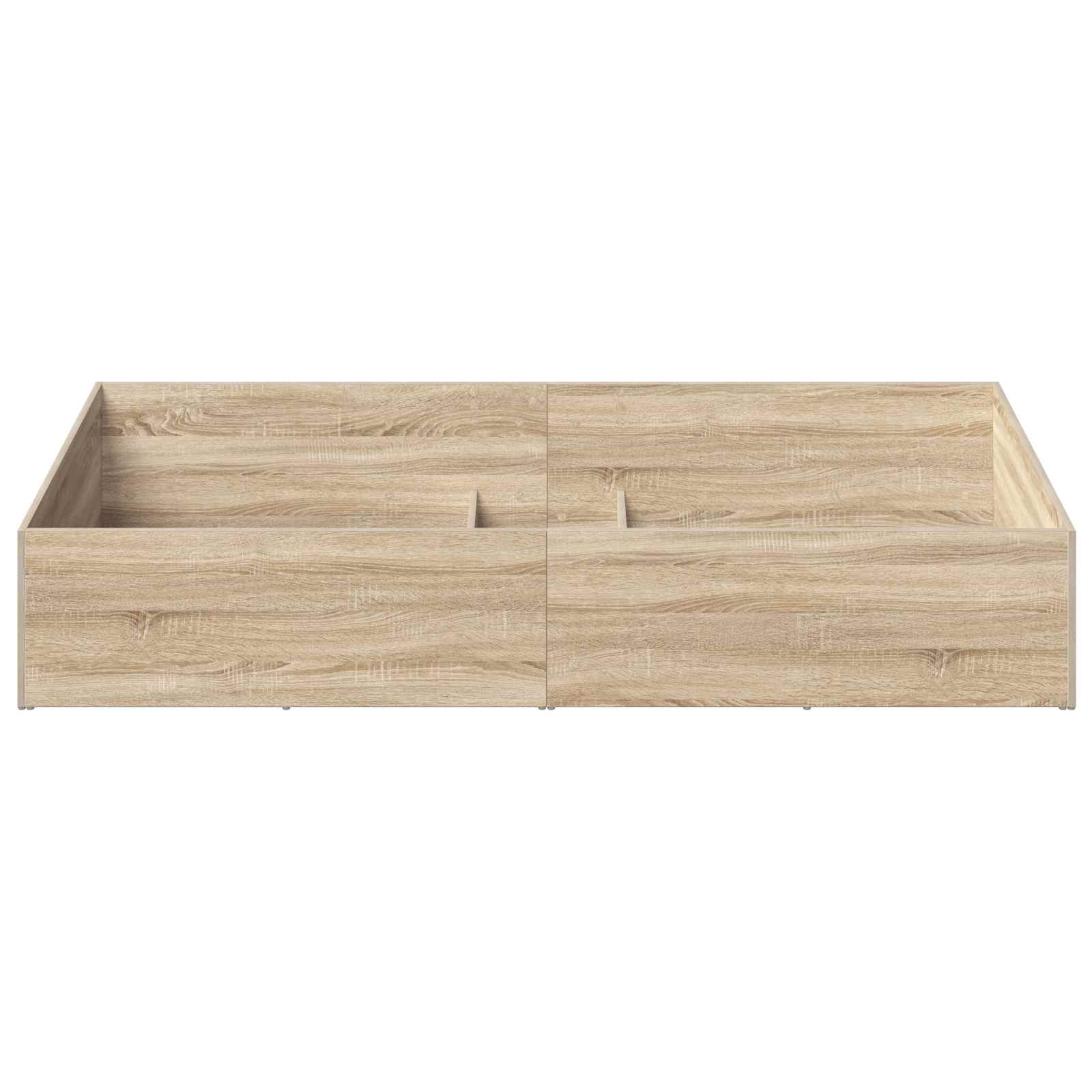 vidaXL Obudowa łóżka do regulowanego stelaża dąb Sonoma 90 x 200 cm
