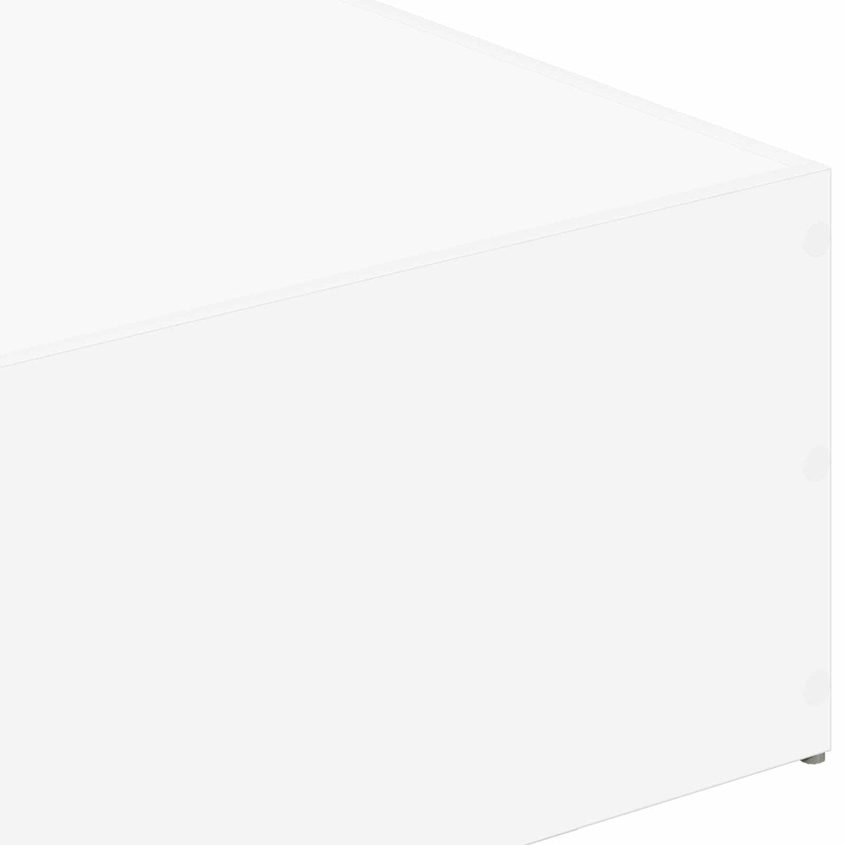 vidaXL Obudowa łóżka do regulowanego stelaża Biały 100 x 190 cm