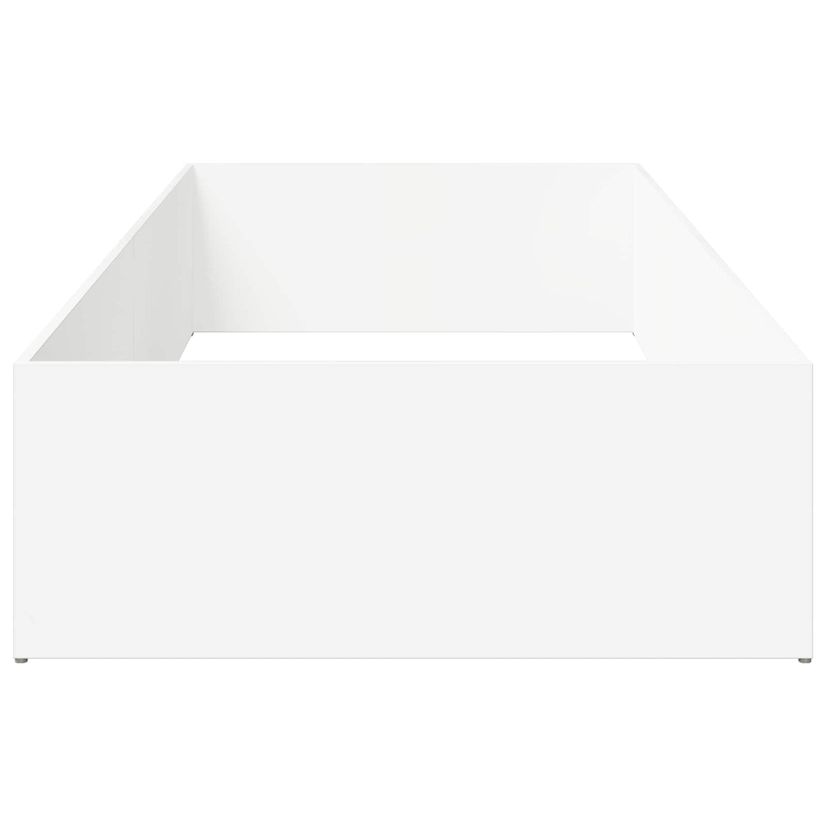 vidaXL Obudowa łóżka do regulowanego stelaża Biały 100 x 190 cm