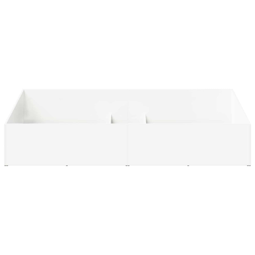 vidaXL Obudowa łóżka do regulowanego stelaża Biały 100 x 190 cm
