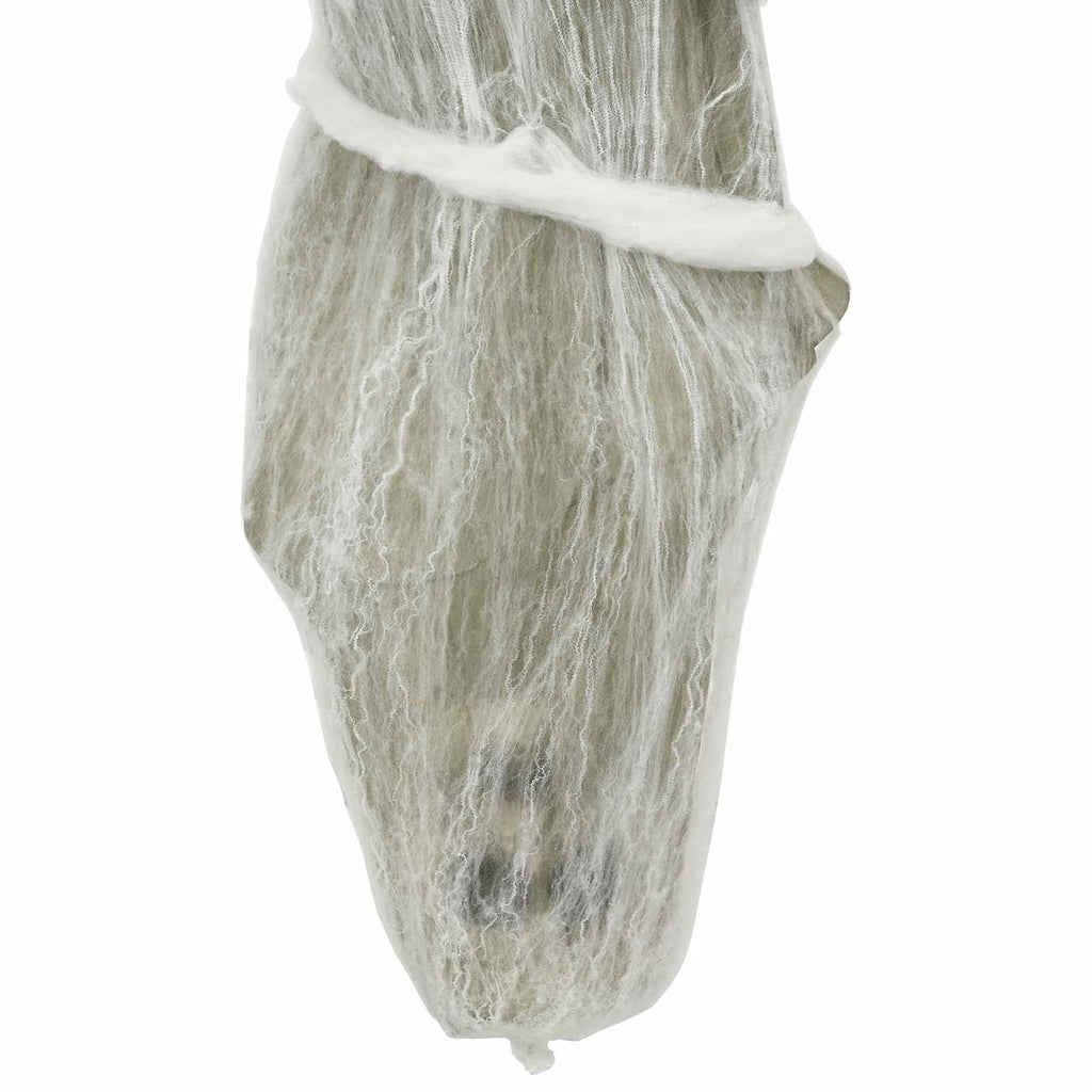 vidaXL Wiszący trup w kokonie SPOOKA Jasnozielony 180 cm Pianka