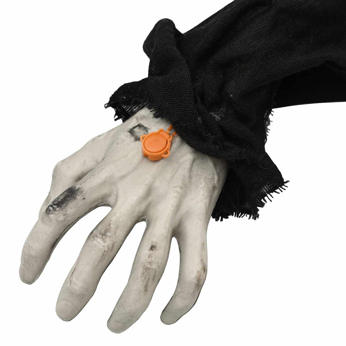 vidaXL Halloween Chodzące Zombie SPOOKA Czarny 41 x 130 x 24 cm