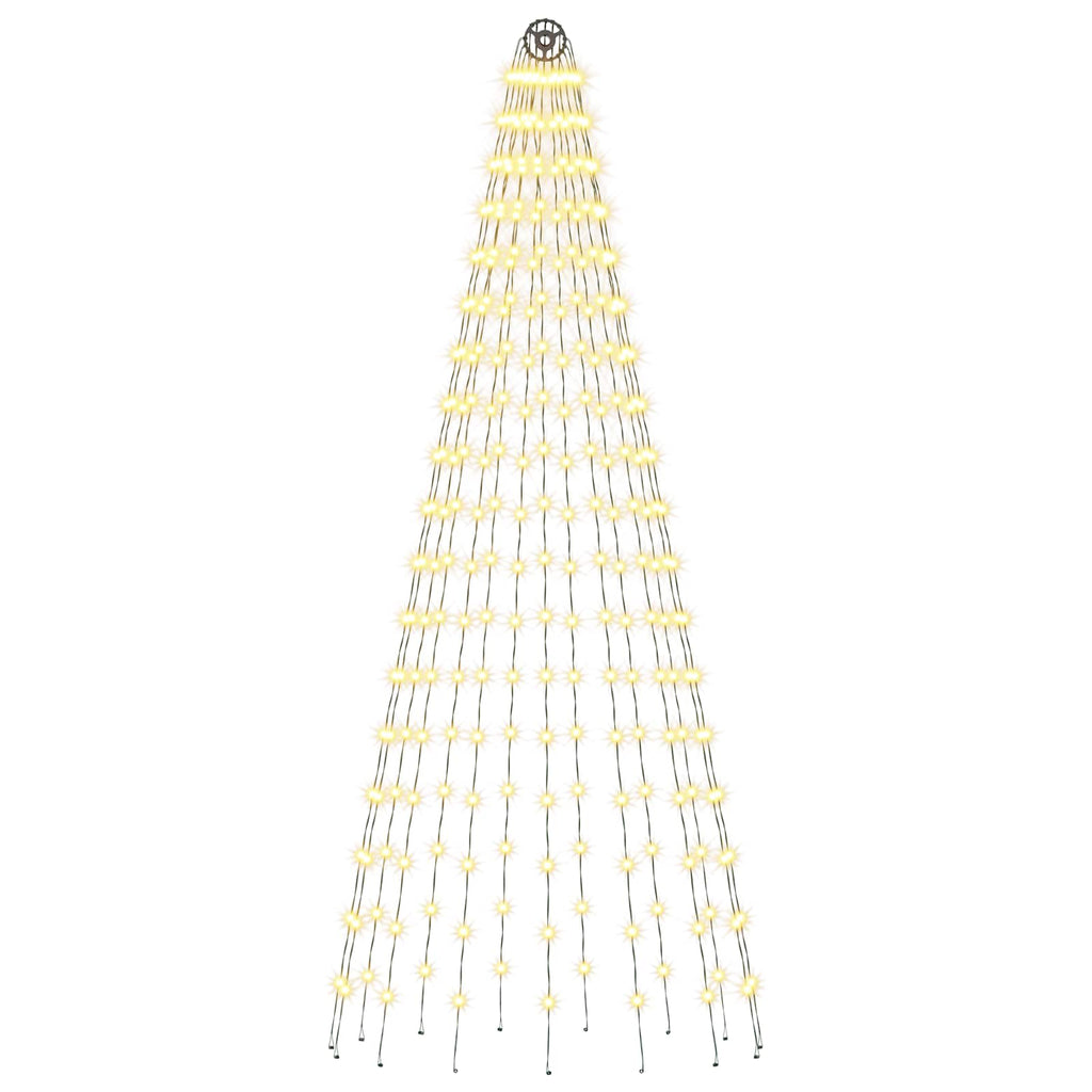 vidaXL Oświetlenie choinkowe ze szpilkami 270 LED Ciepła biel i