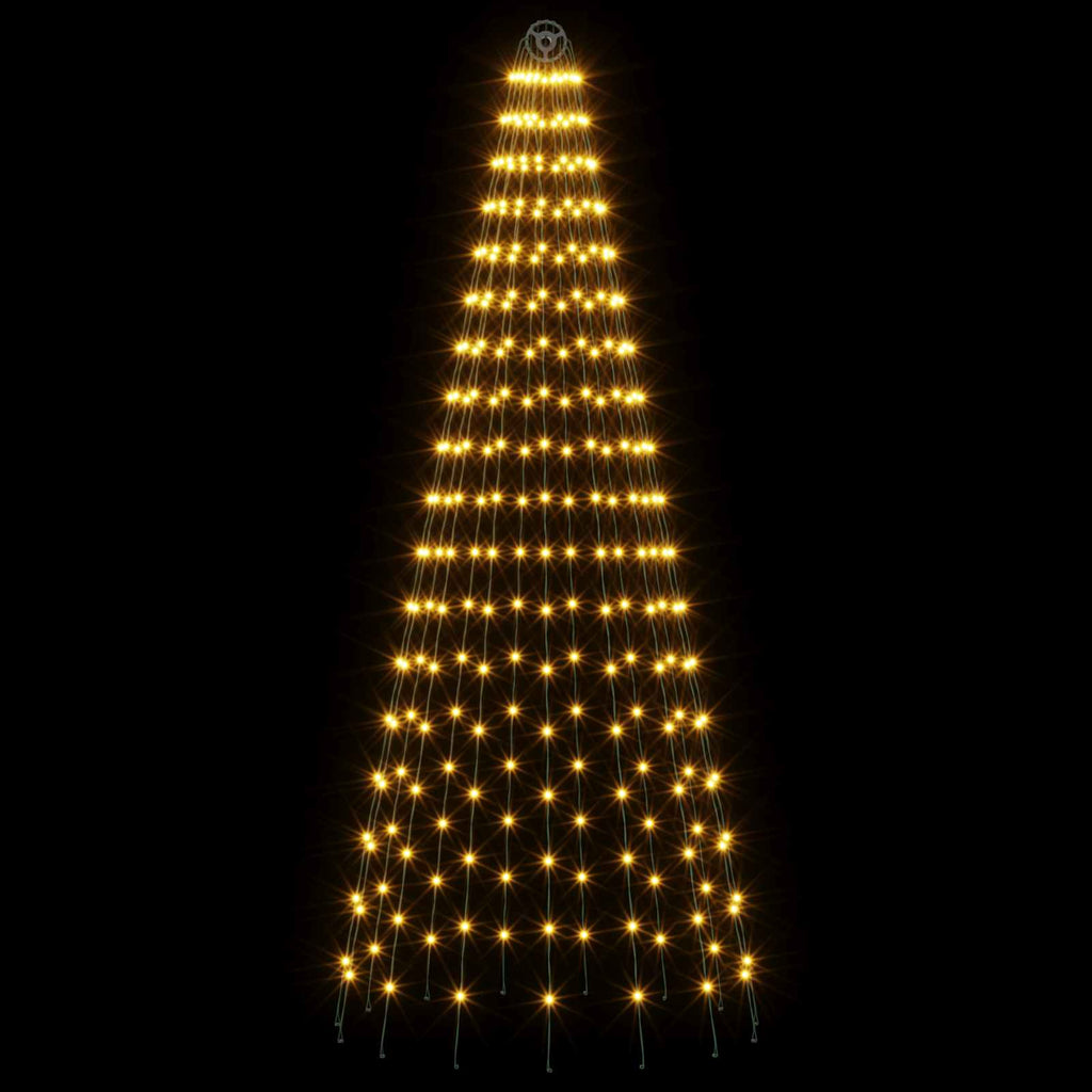 vidaXL Oświetlenie choinkowe ze szpilkami 270 LED Ciepła biel i
