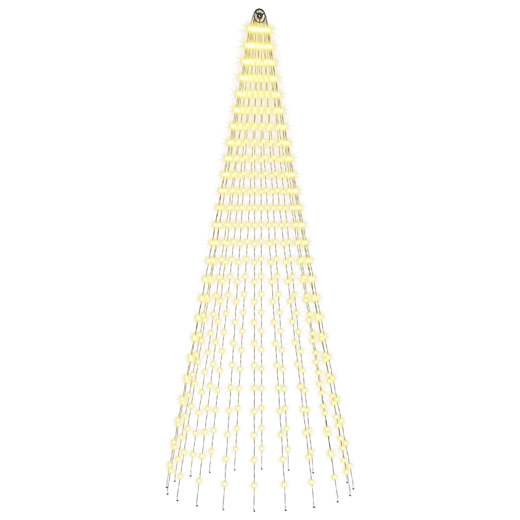 vidaXL Oświetlenie choinkowe ze szpilkami 500 LED Ciepła biel i
