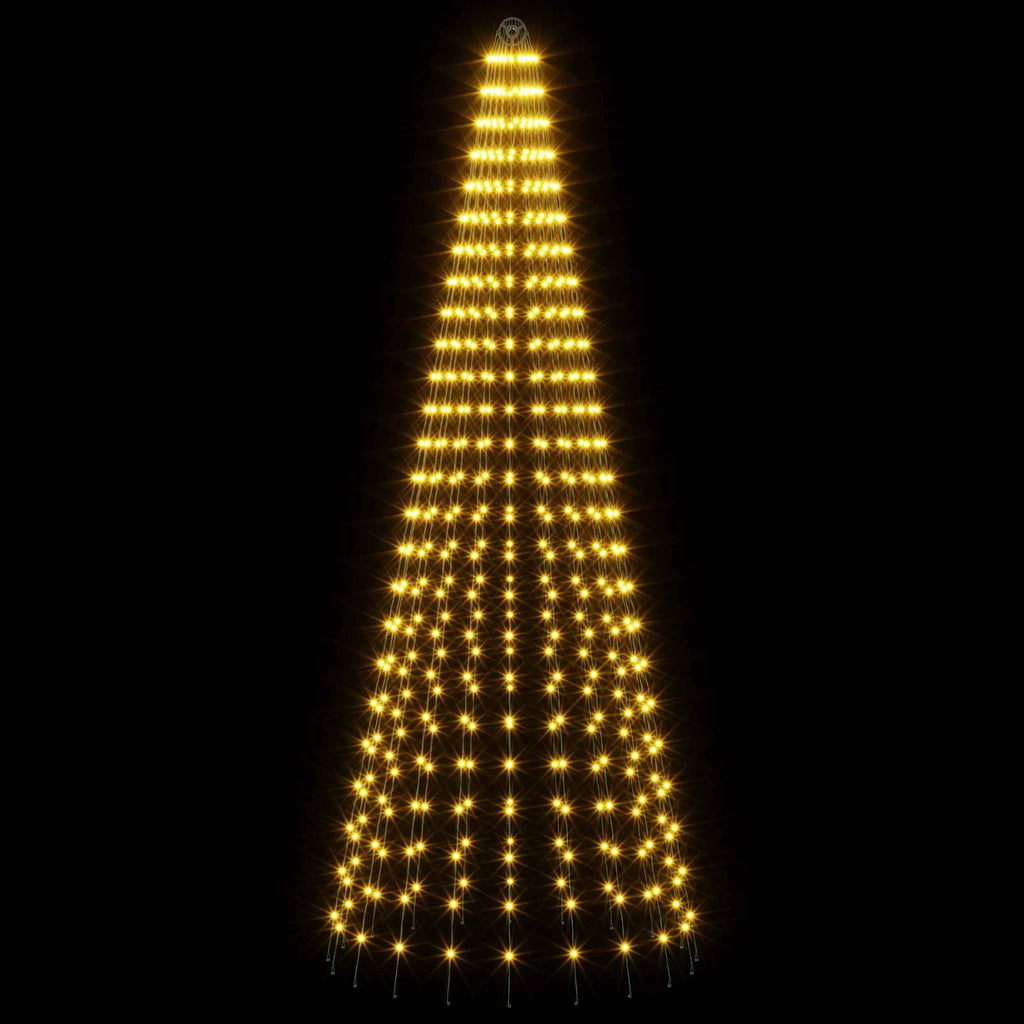 vidaXL Oświetlenie choinkowe ze szpilkami 500 LED Ciepła biel i