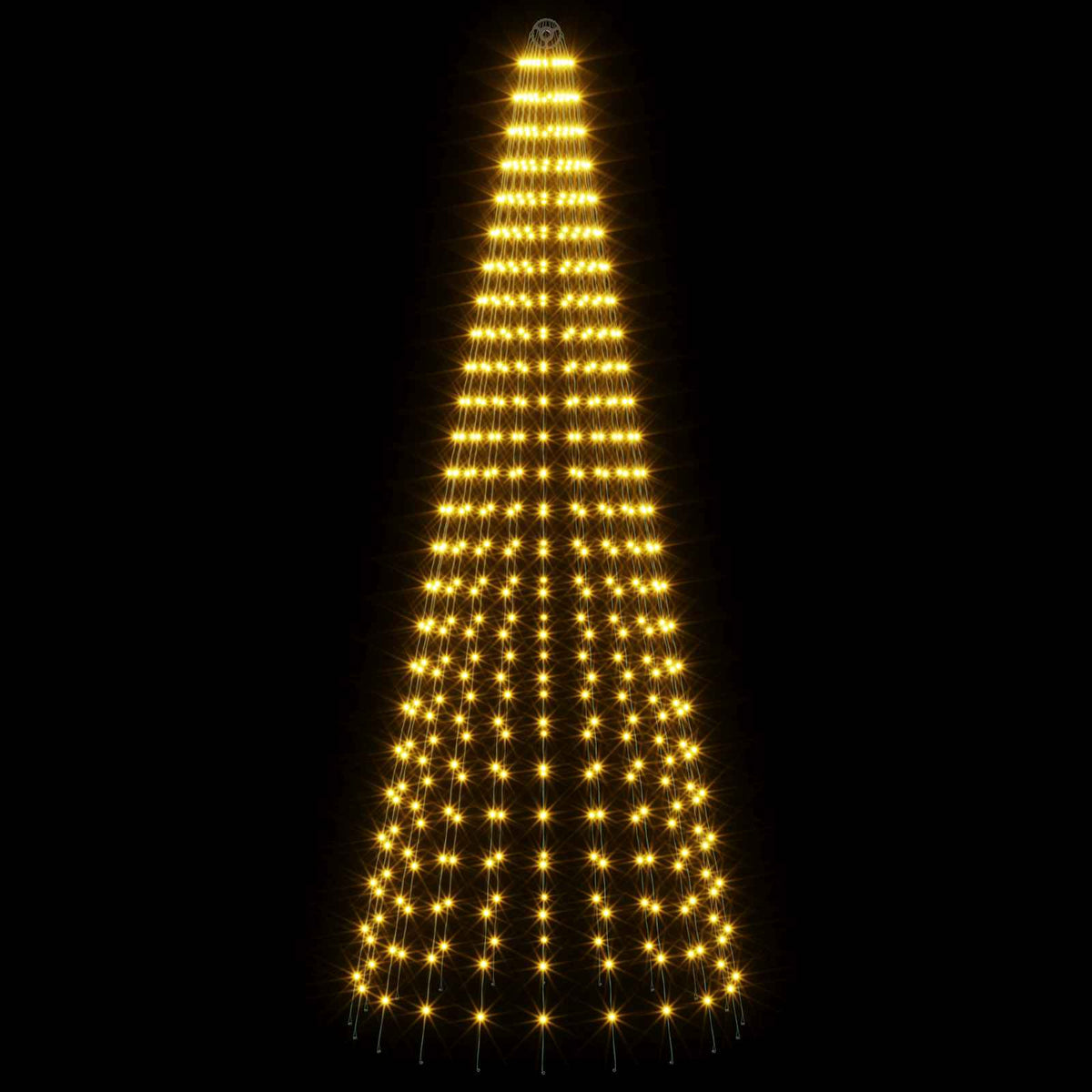 vidaXL Oświetlenie choinkowe ze szpilkami 500 LED Ciepła biel i