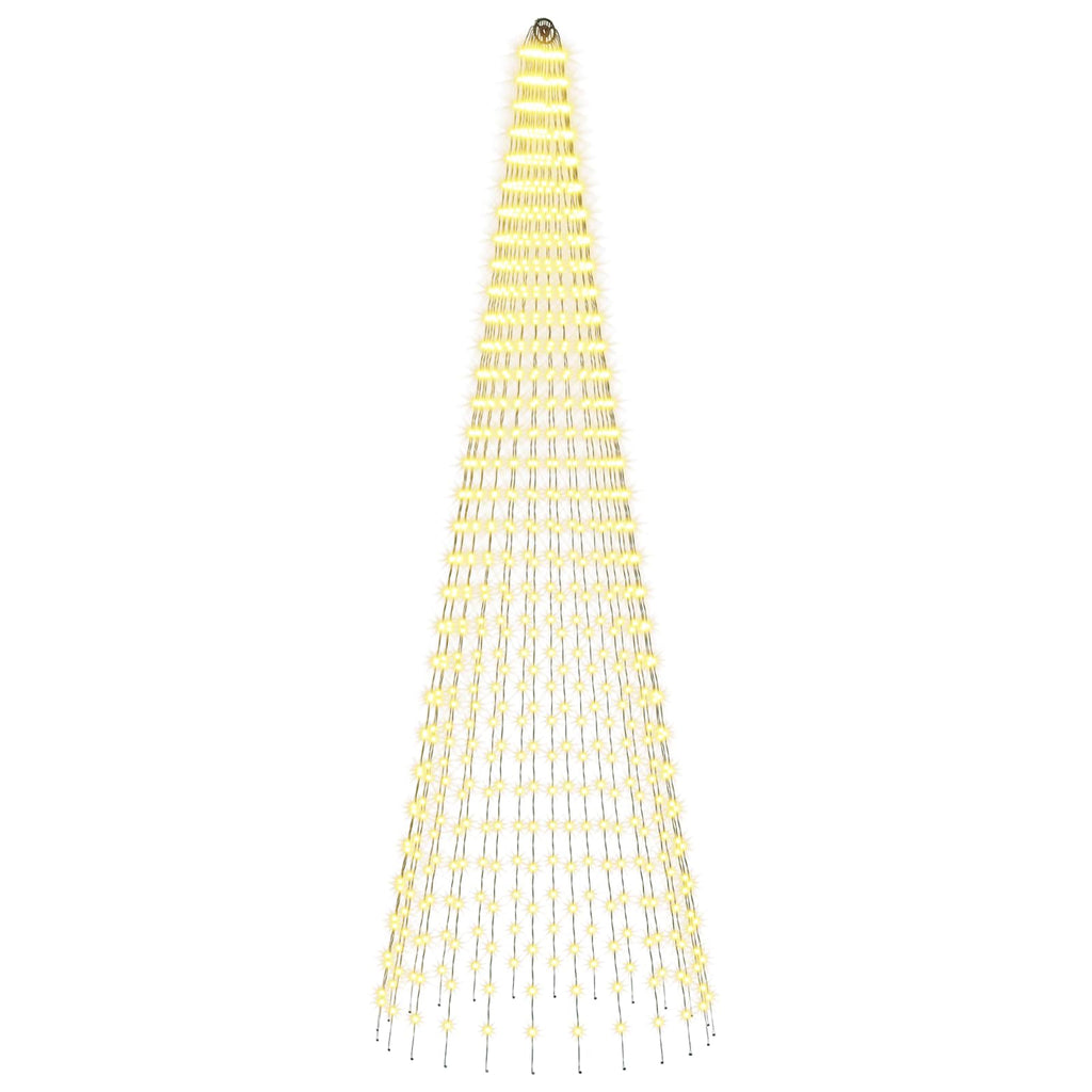 vidaXL Oświetlenie choinkowe ze szpilkami 744 LED Ciepła biel i