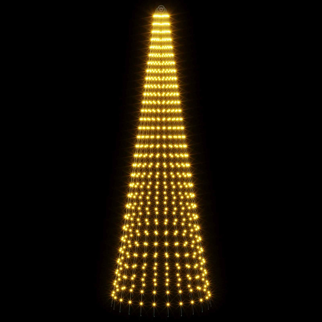 vidaXL Oświetlenie choinkowe ze szpilkami 744 LED Ciepła biel i