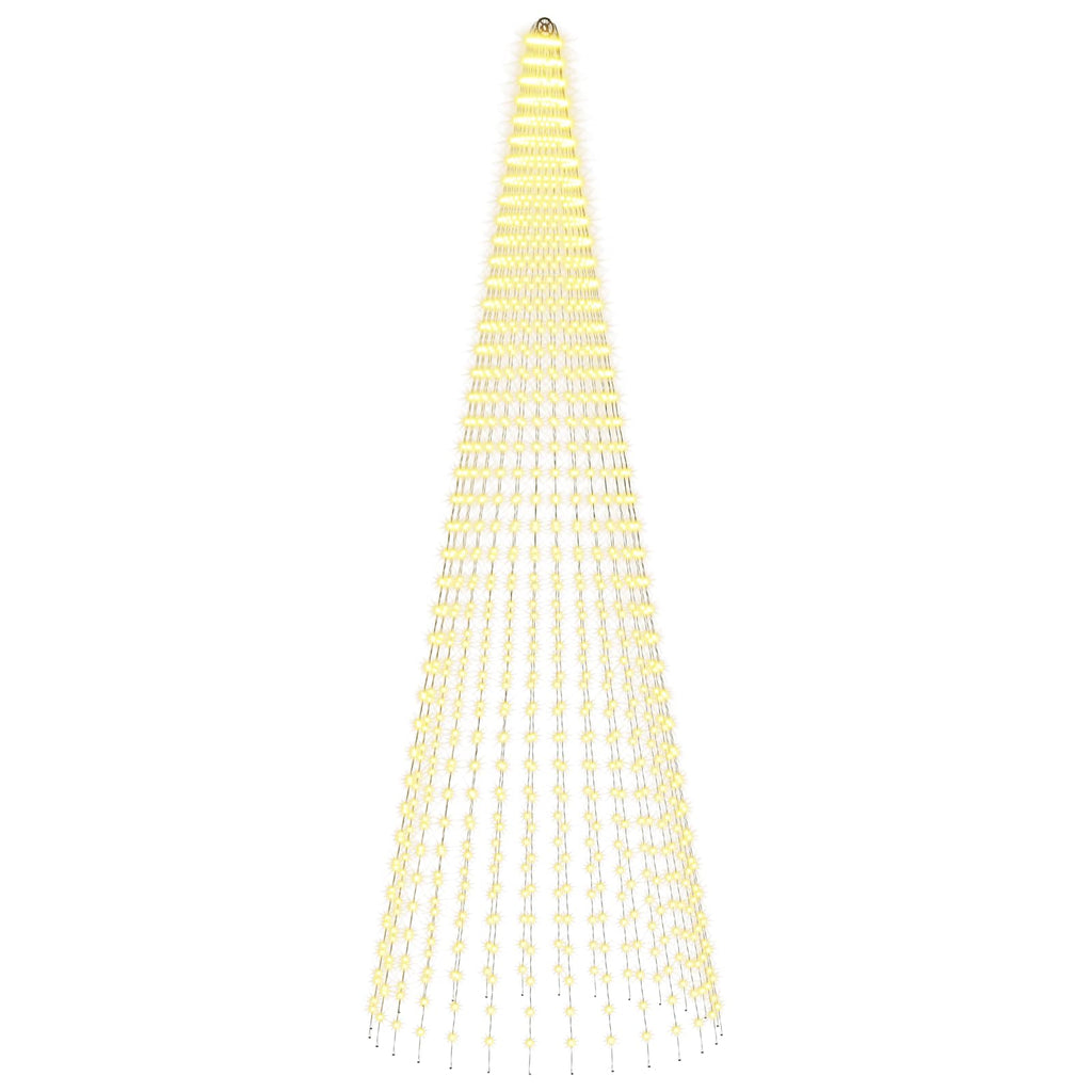 vidaXL Oświetlenie choinkowe ze szpilkami 1148 LED Ciepła biel i