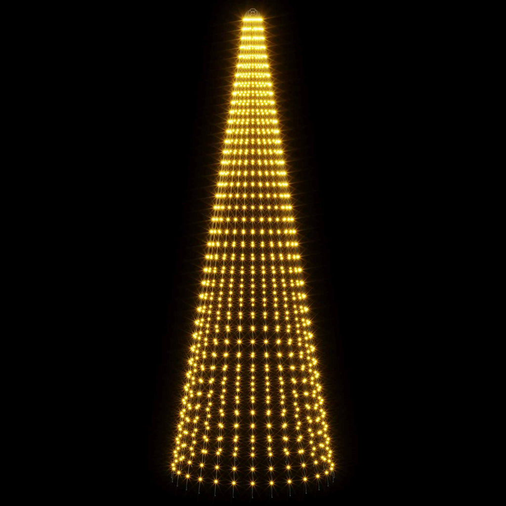 vidaXL Oświetlenie choinkowe ze szpilkami 1148 LED Ciepła biel i