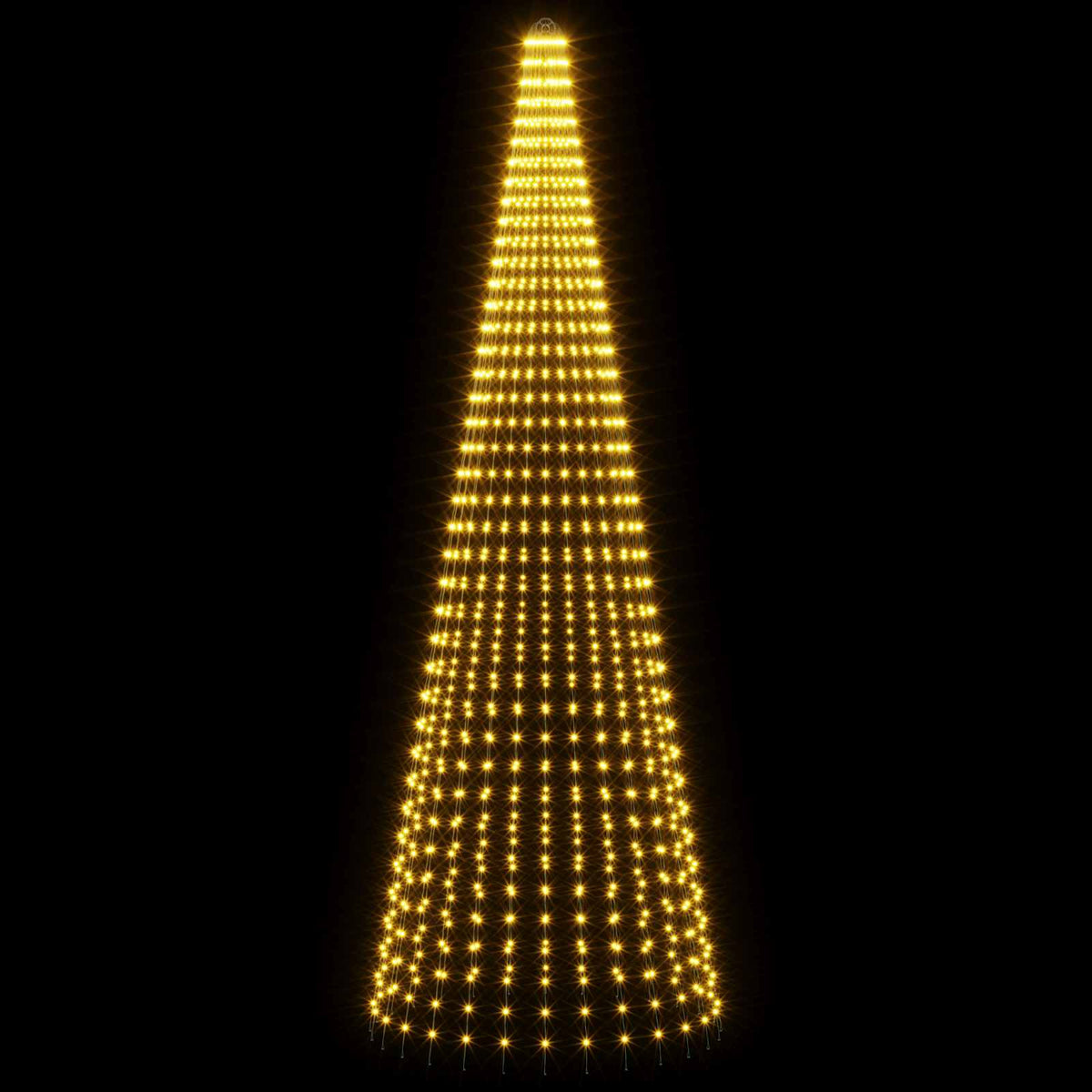 vidaXL Oświetlenie choinkowe ze szpilkami 1148 LED Ciepła biel i