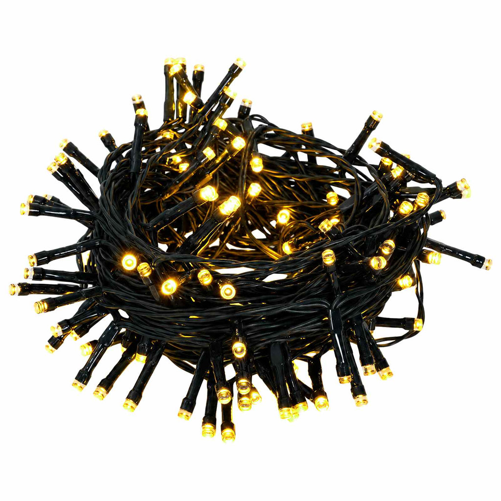 vidaXL Mini choinka świąteczna 60 cm 25 LED Ciepła biel PVC zielony
