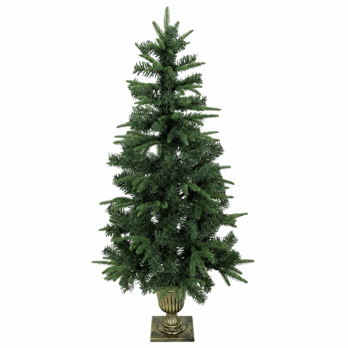 vidaXL Mini choinka świąteczna 120 cm PVC i PE zielony