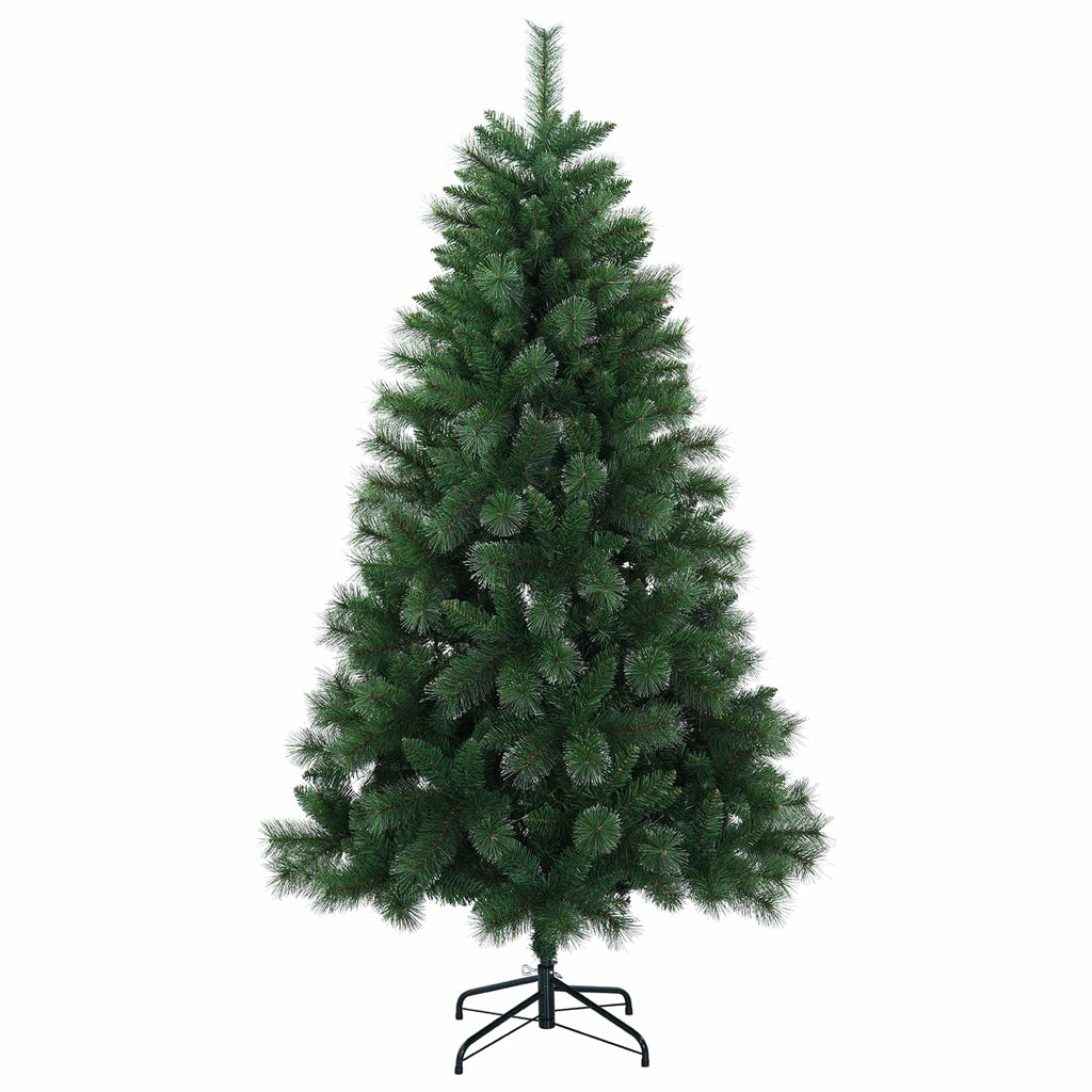 vidaXL Sztuczna choinka 240 cm PVC i Metal zielony