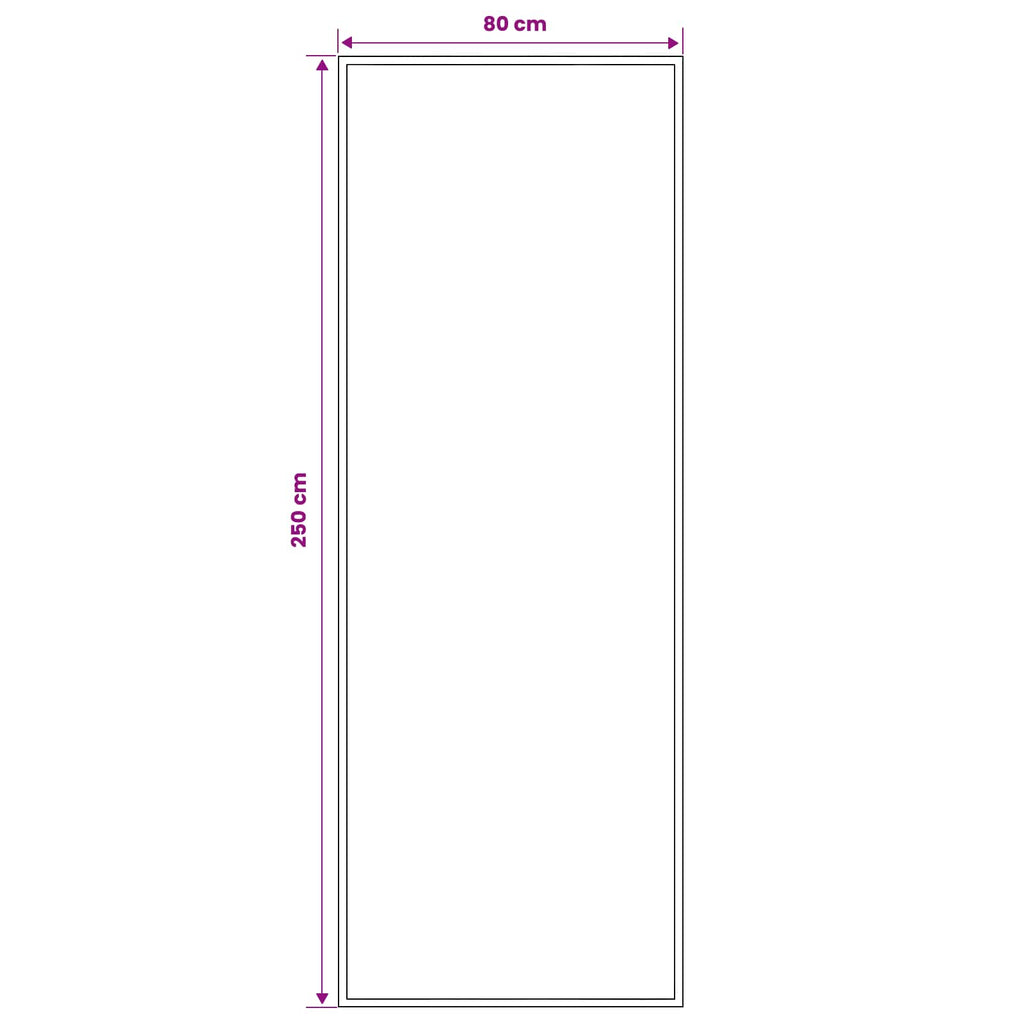 vidaXL Dywan Bieżnik FLORNES Tkany niebieski Diamenty 80 x 250 cm PP