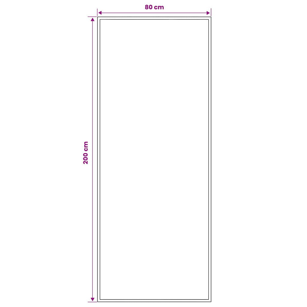 vidaXL Dywan Bieżnik FLORNES Tkany zielony Diamenty 80 x 200 cm PP