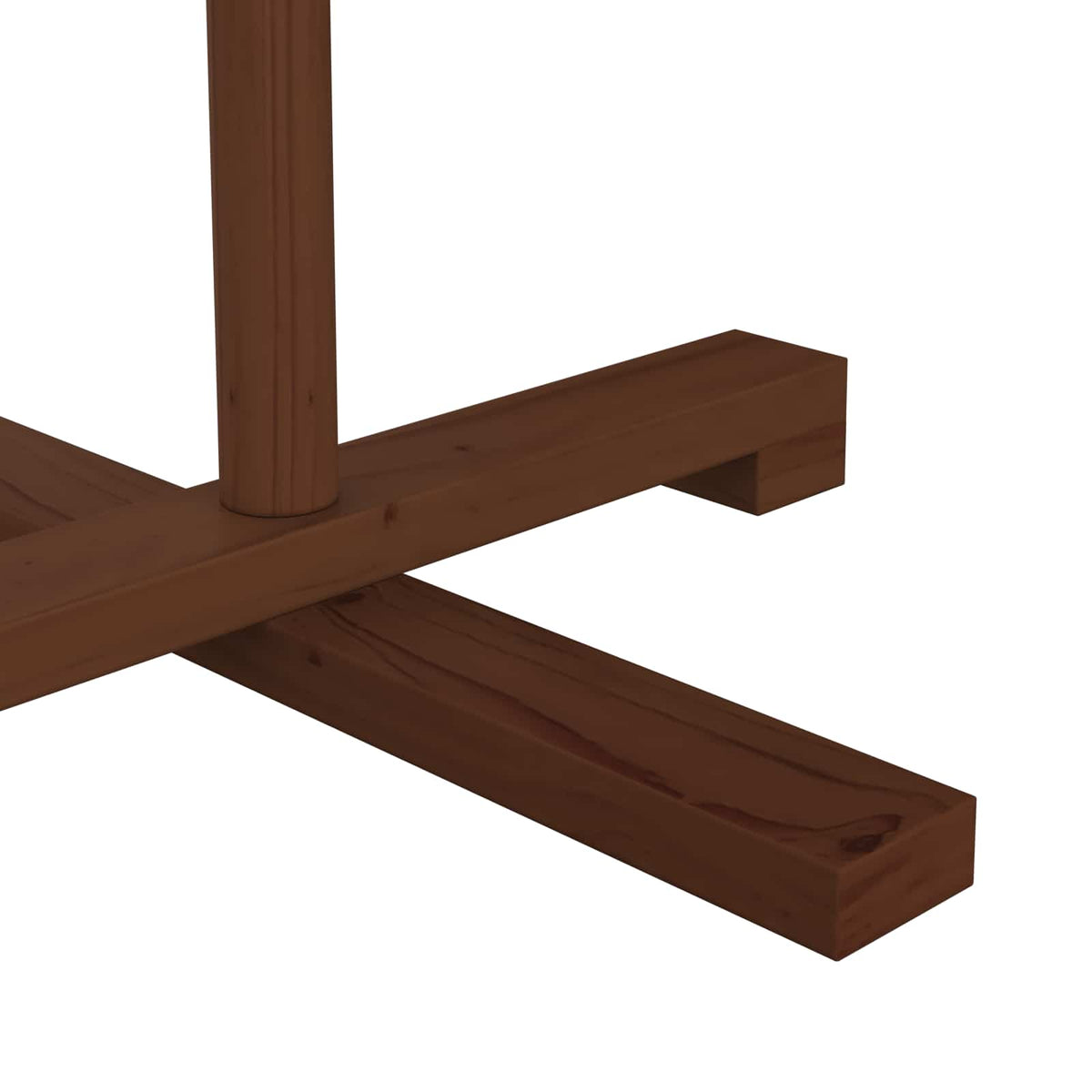 vidaXL Drewniana choinka 150 cm Bambus i lite drewno sosnowe