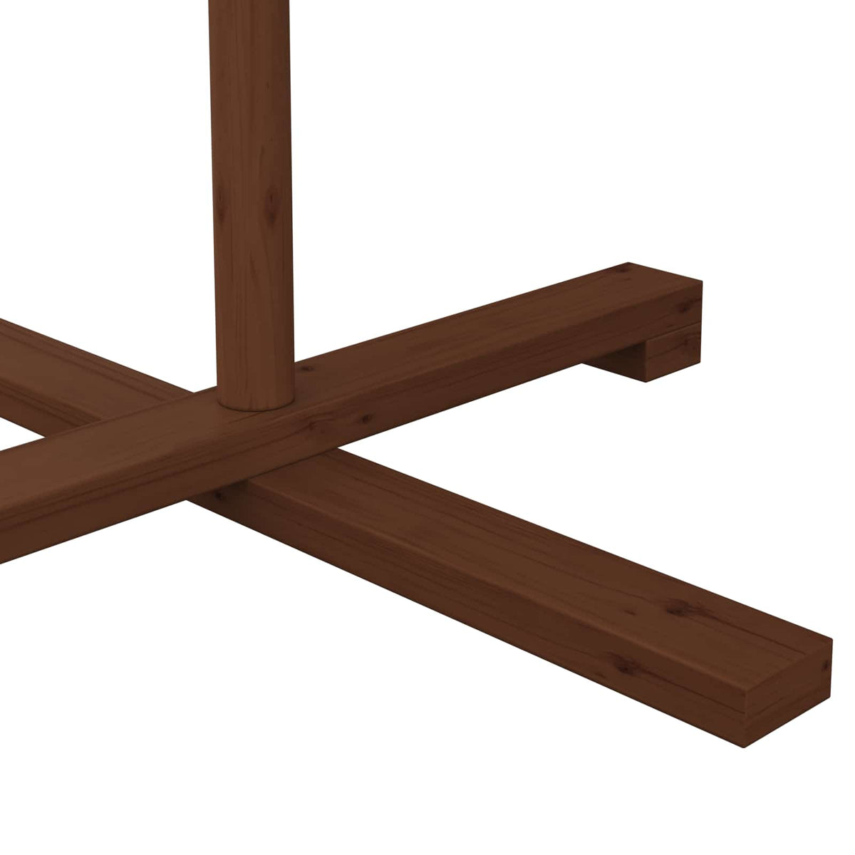 vidaXL Drewniana choinka 210 cm Bambus i lite drewno sosnowe