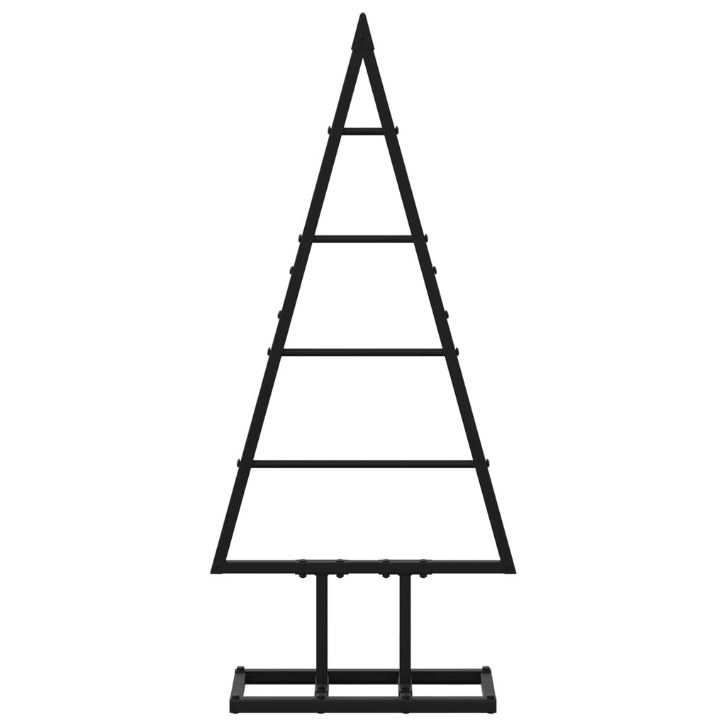 vidaXL Metalowa choinka świąteczna KUOPIO 60 cm Metal Czarny