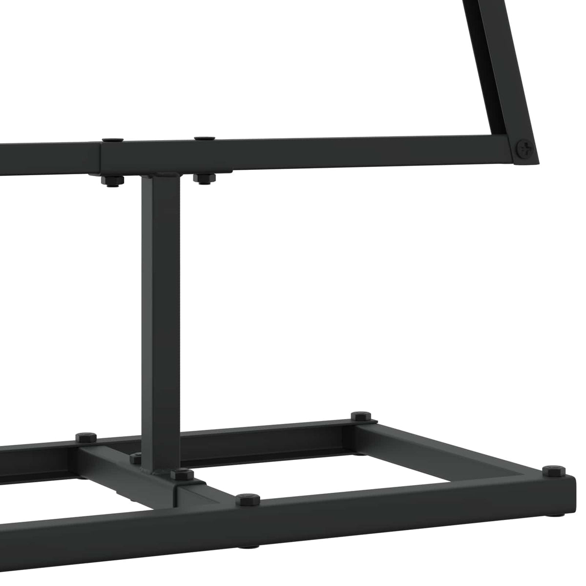 vidaXL Metalowa choinka świąteczna KUOPIO 90 cm Metal Czarny