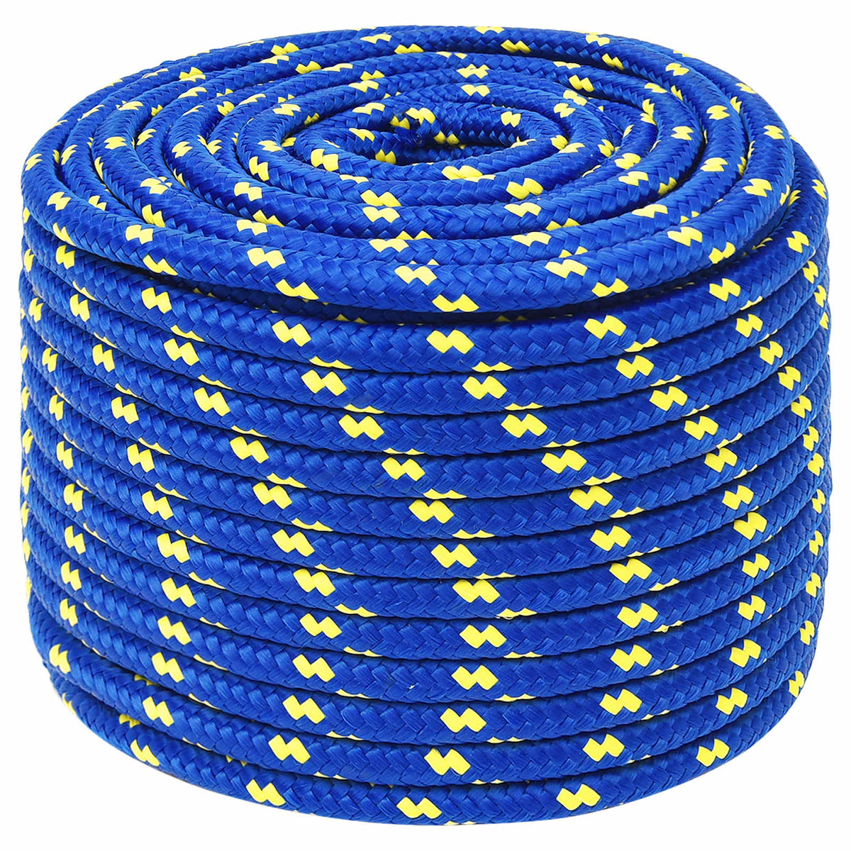 vidaXL Wielofunkcyjna lina gospodarcza 12 mm 100 m niebieski PP