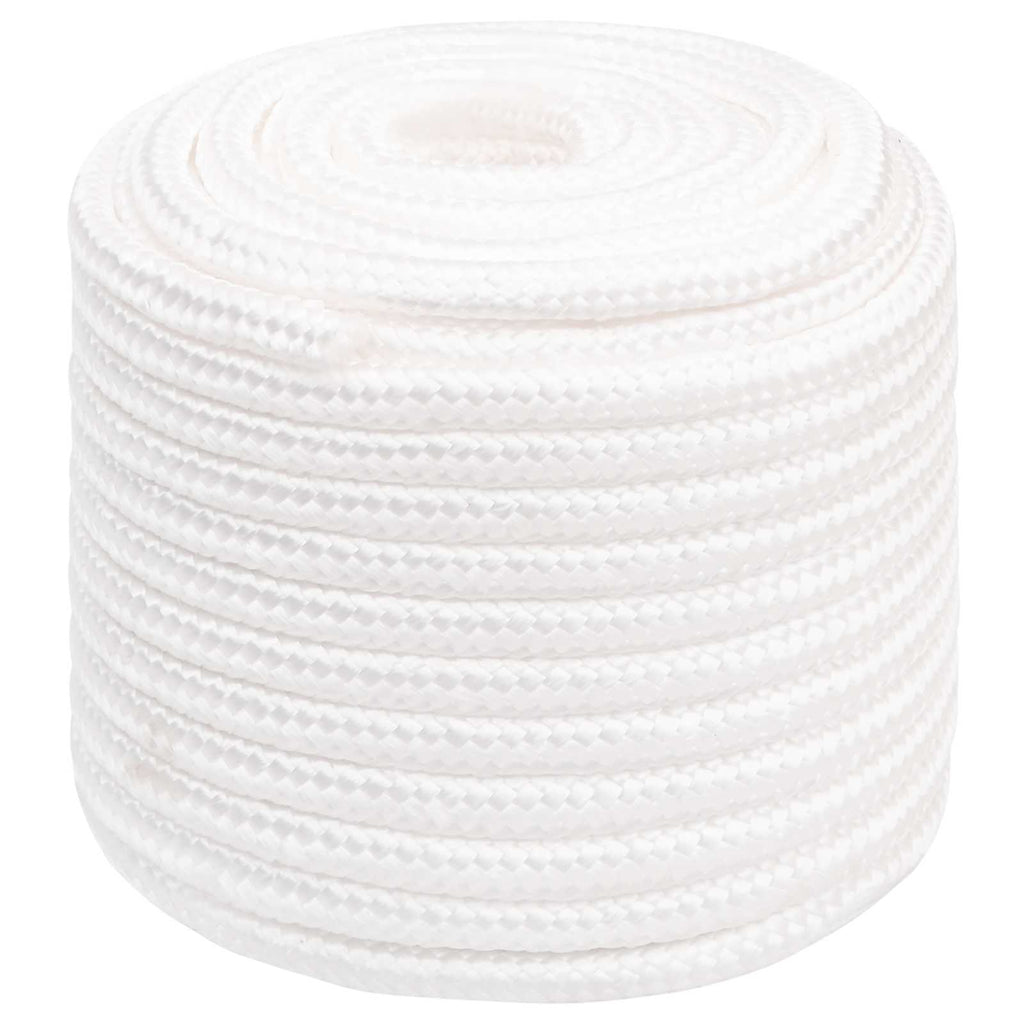 vidaXL Wielofunkcyjna lina gospodarcza 18 mm 25 m Biały PP