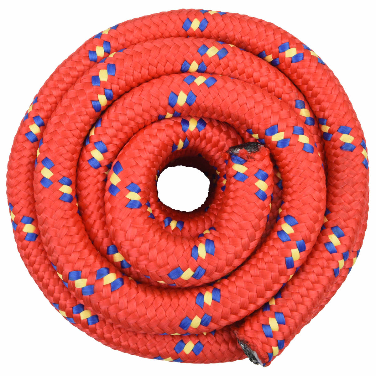vidaXL Wielofunkcyjna lina gospodarcza 30 mm 5 m czerwony PP