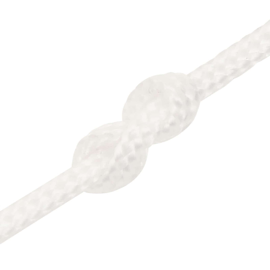 vidaXL Wielofunkcyjna lina gospodarcza 2 mm 25 m Biały PP