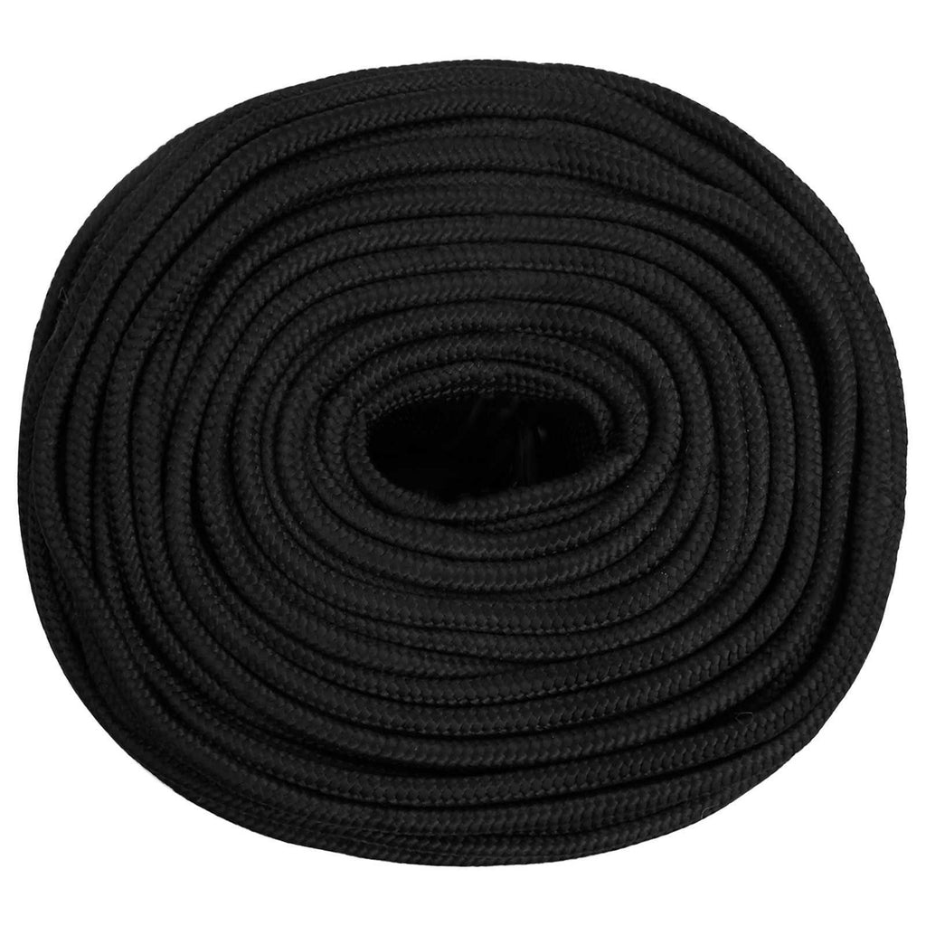 vidaXL Wielofunkcyjna lina gospodarcza 10 mm 250 m Czarny PP