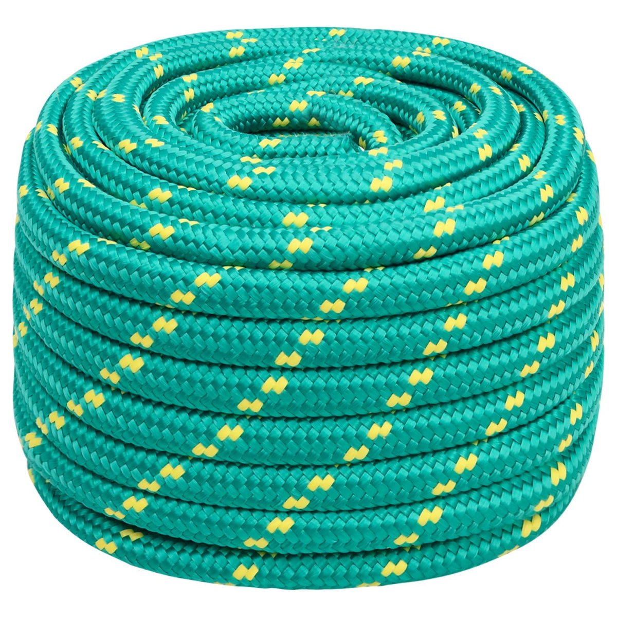 vidaXL Wielofunkcyjna lina gospodarcza 20 mm 100 m zielony PP