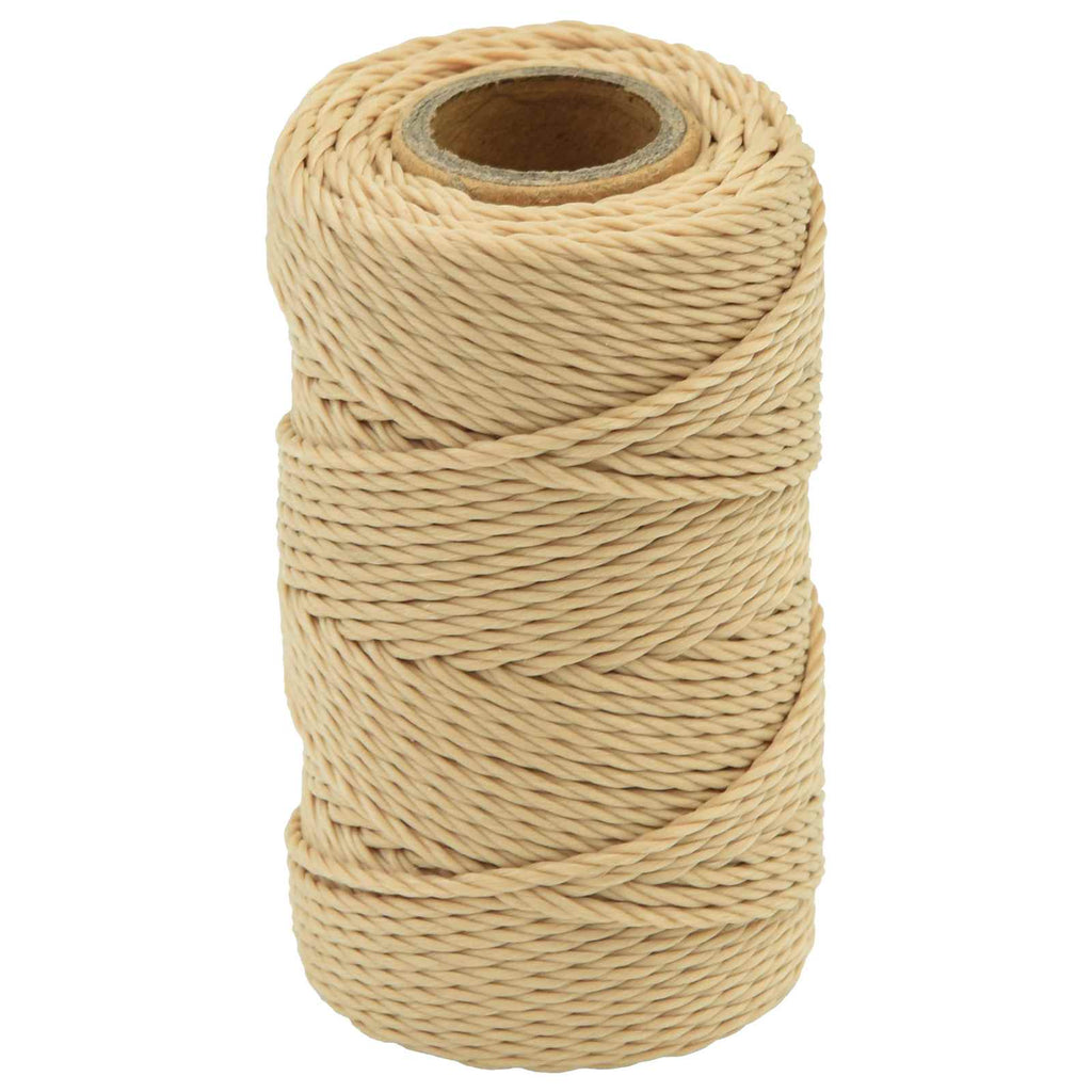 vidaXL Wielofunkcyjna lina gospodarcza 2 mm 25 m naturalny PP