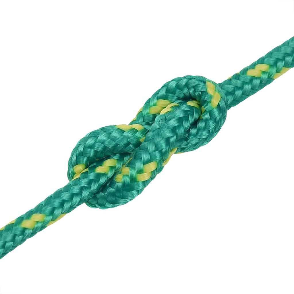 vidaXL Wielofunkcyjna lina gospodarcza 3 mm 50 m zielony PP