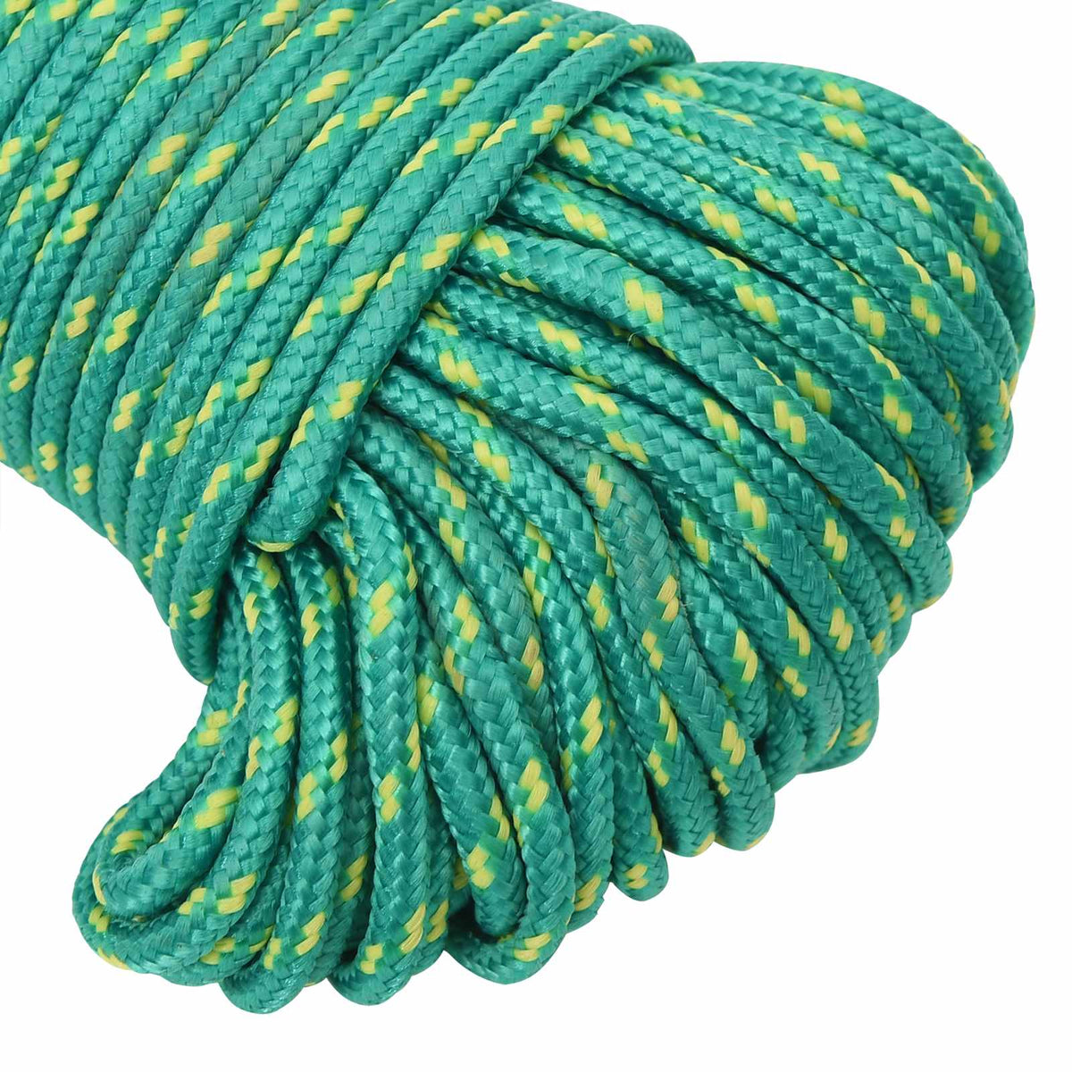 vidaXL Wielofunkcyjna lina gospodarcza 3 mm 50 m zielony PP