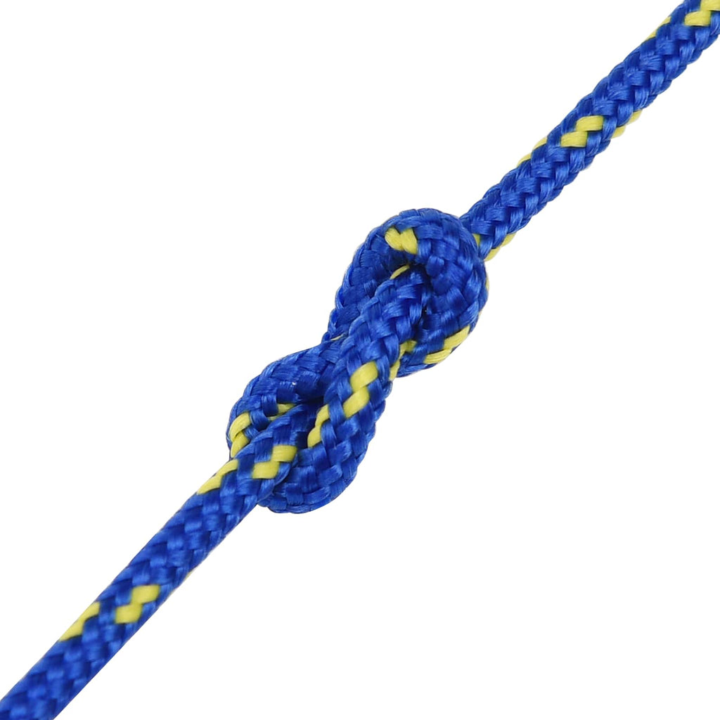 vidaXL Wielofunkcyjna lina gospodarcza 4 mm 25 m niebieski PP