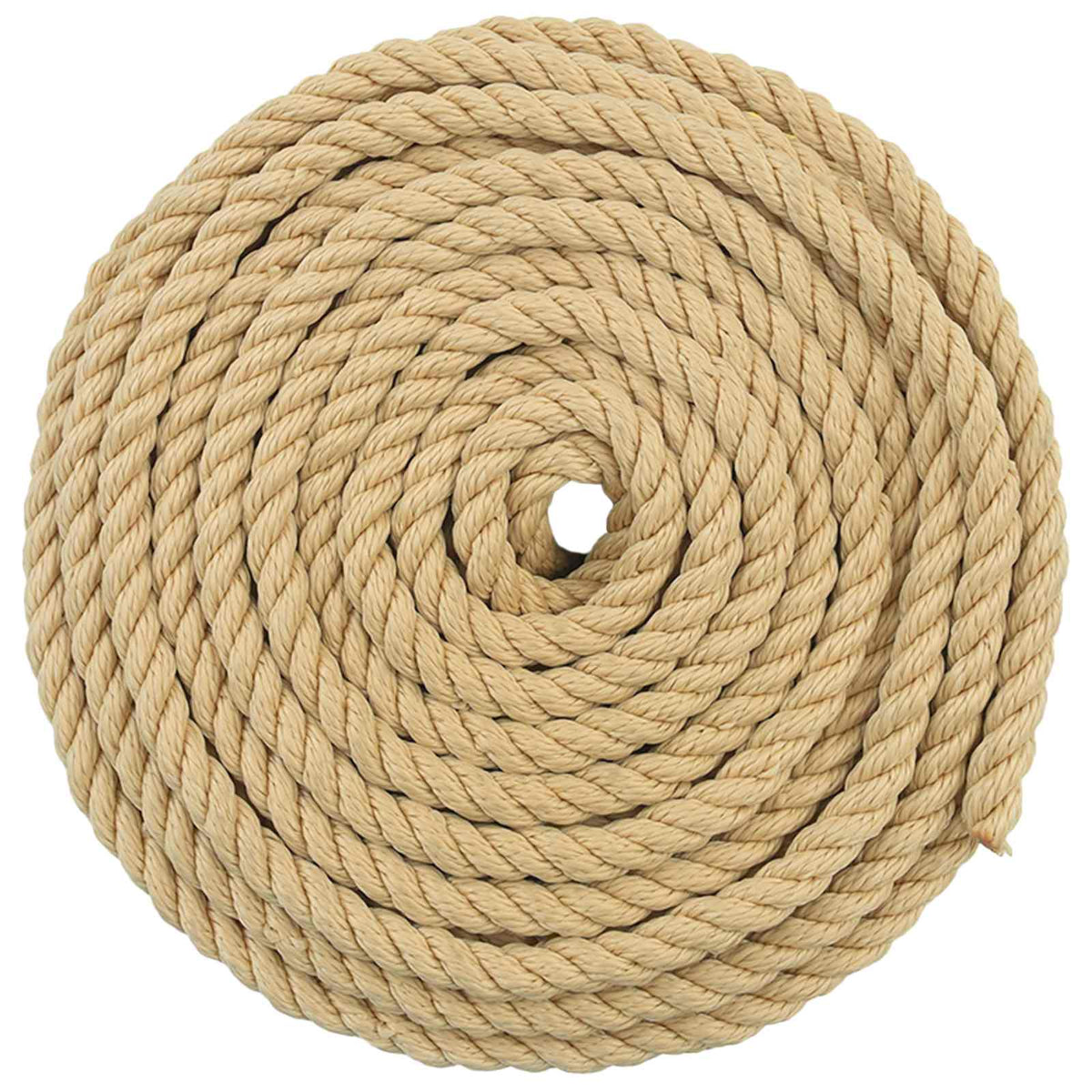 vidaXL Wielofunkcyjna lina gospodarcza 16 mm 25 m naturalny PP