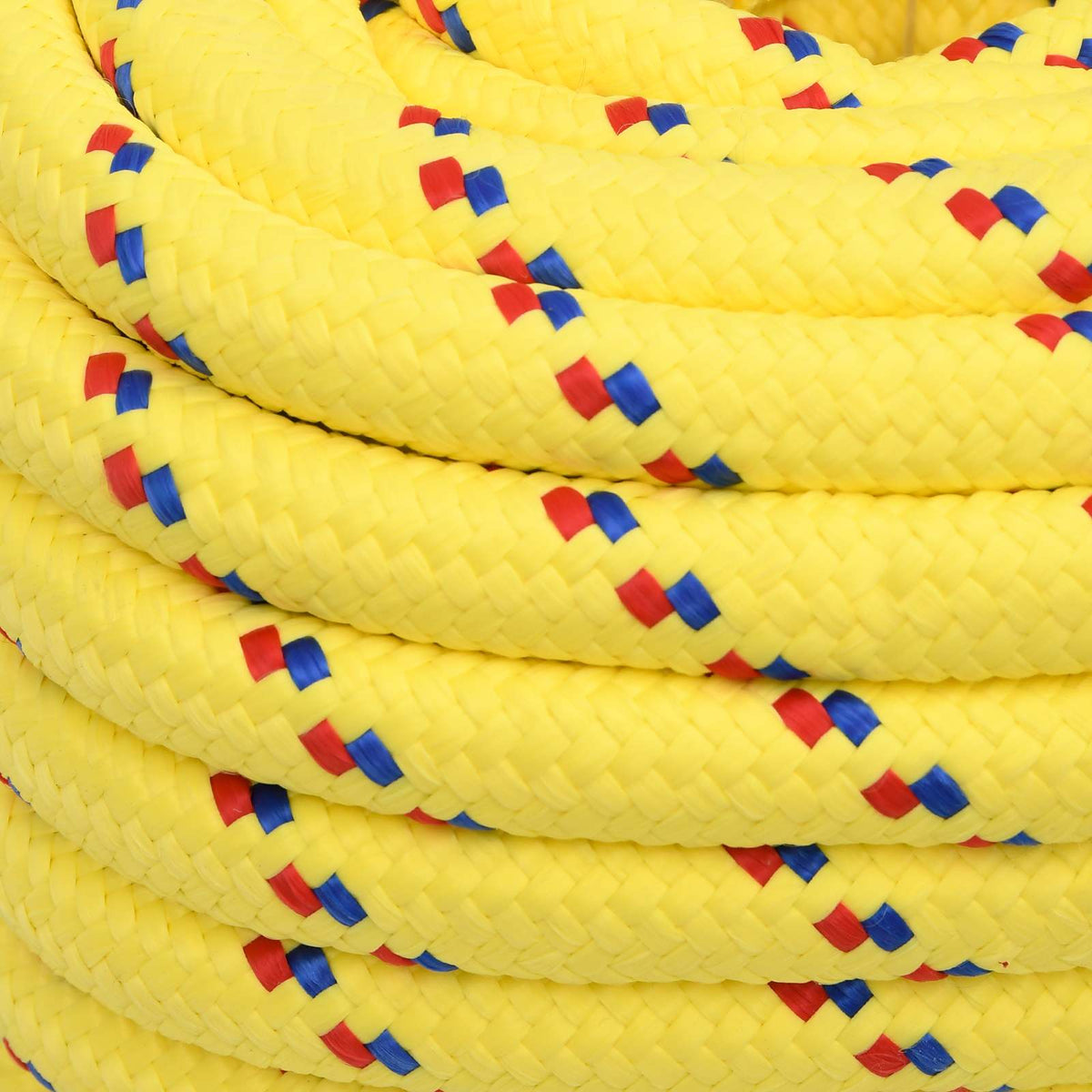vidaXL Wielofunkcyjna lina gospodarcza 20 mm 50 m żółty PP