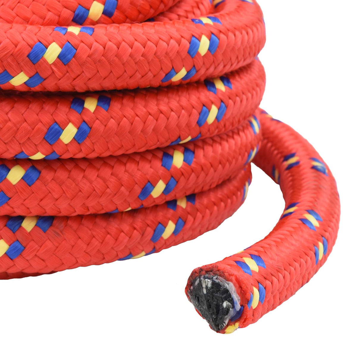 vidaXL Wielofunkcyjna lina gospodarcza 60 mm 5 m czerwony PP