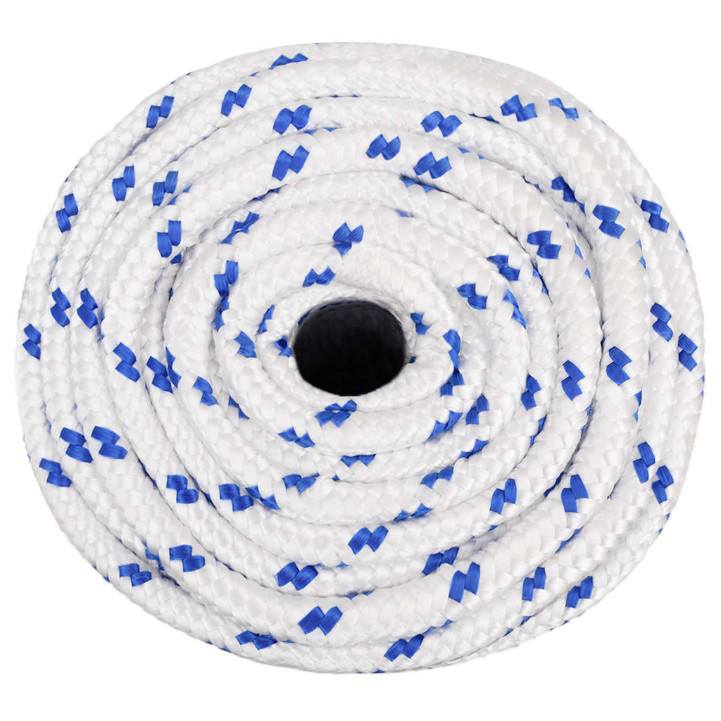 vidaXL Wielofunkcyjna lina gospodarcza 18 mm 25 m Biały i niebieski PP