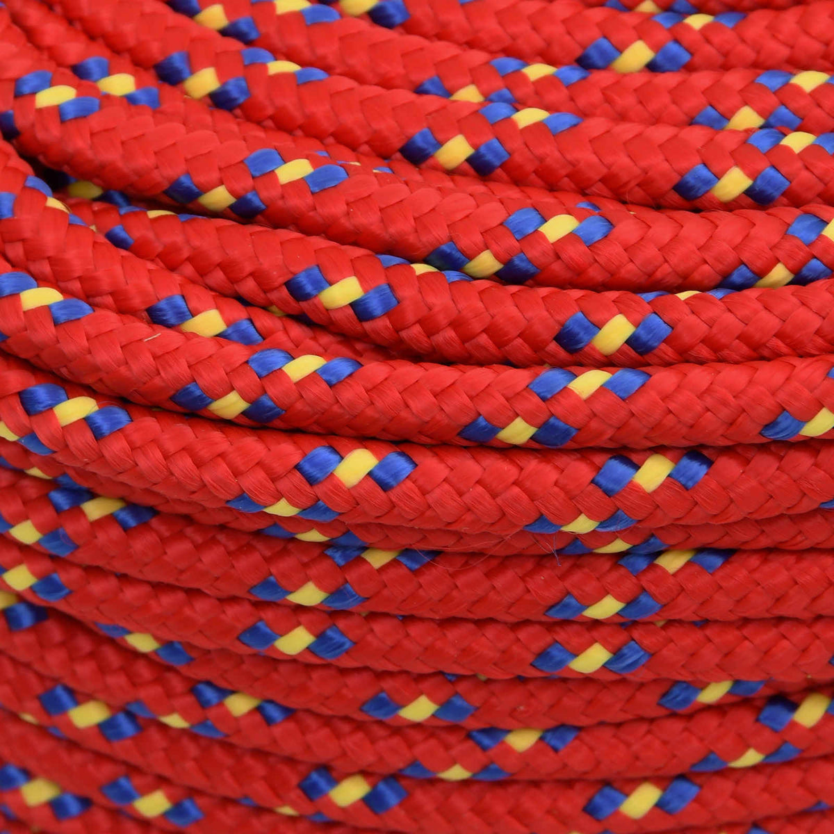 vidaXL Wielofunkcyjna lina gospodarcza 6 mm 25 m czerwony PP