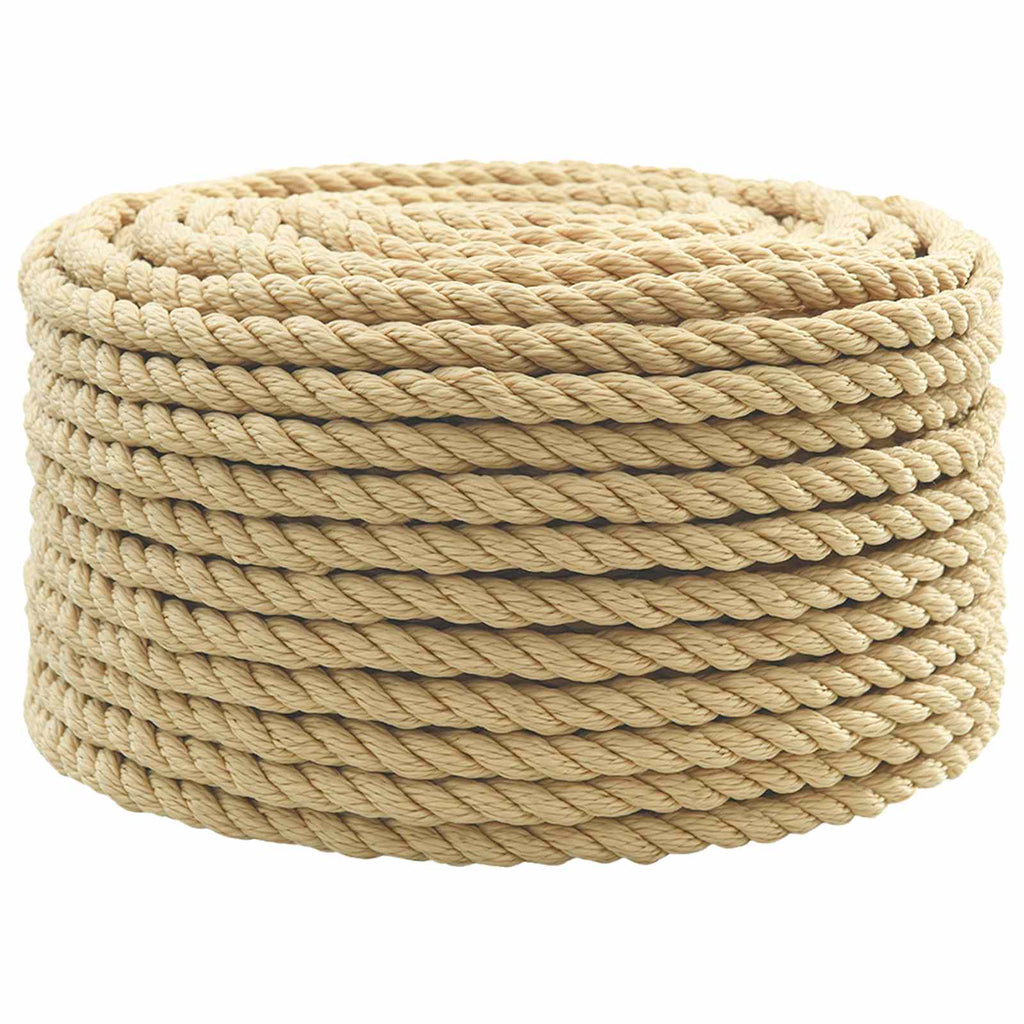 vidaXL Wielofunkcyjna lina gospodarcza 12 mm 250 m naturalny PP