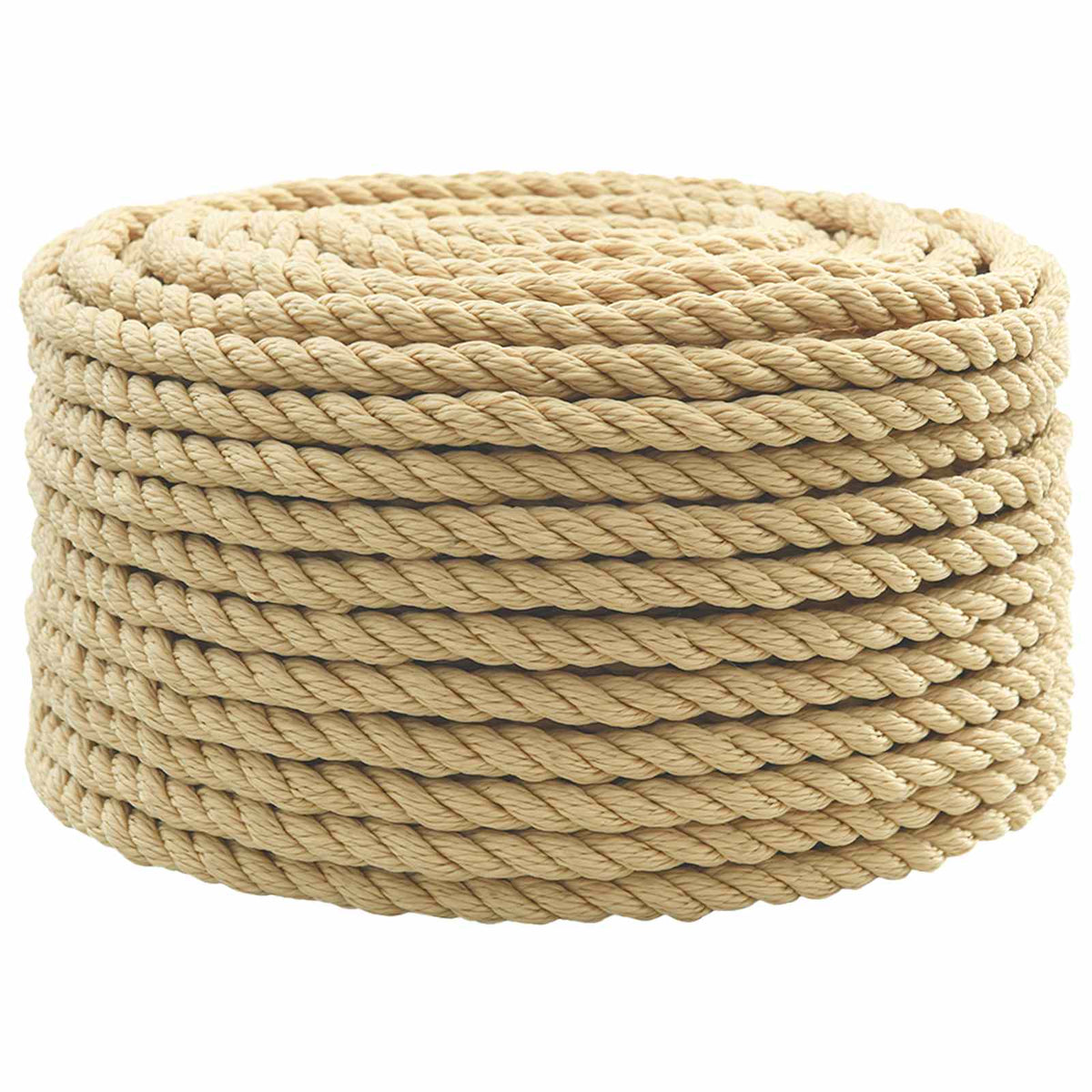 vidaXL Wielofunkcyjna lina gospodarcza 12 mm 250 m naturalny PP