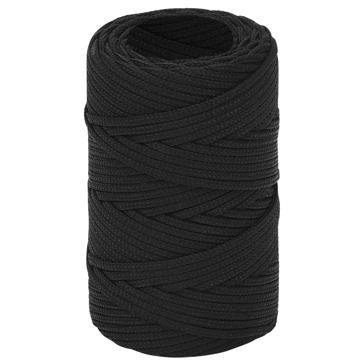 vidaXL Wielofunkcyjna lina gospodarcza 2 mm 100 m Czarny PP