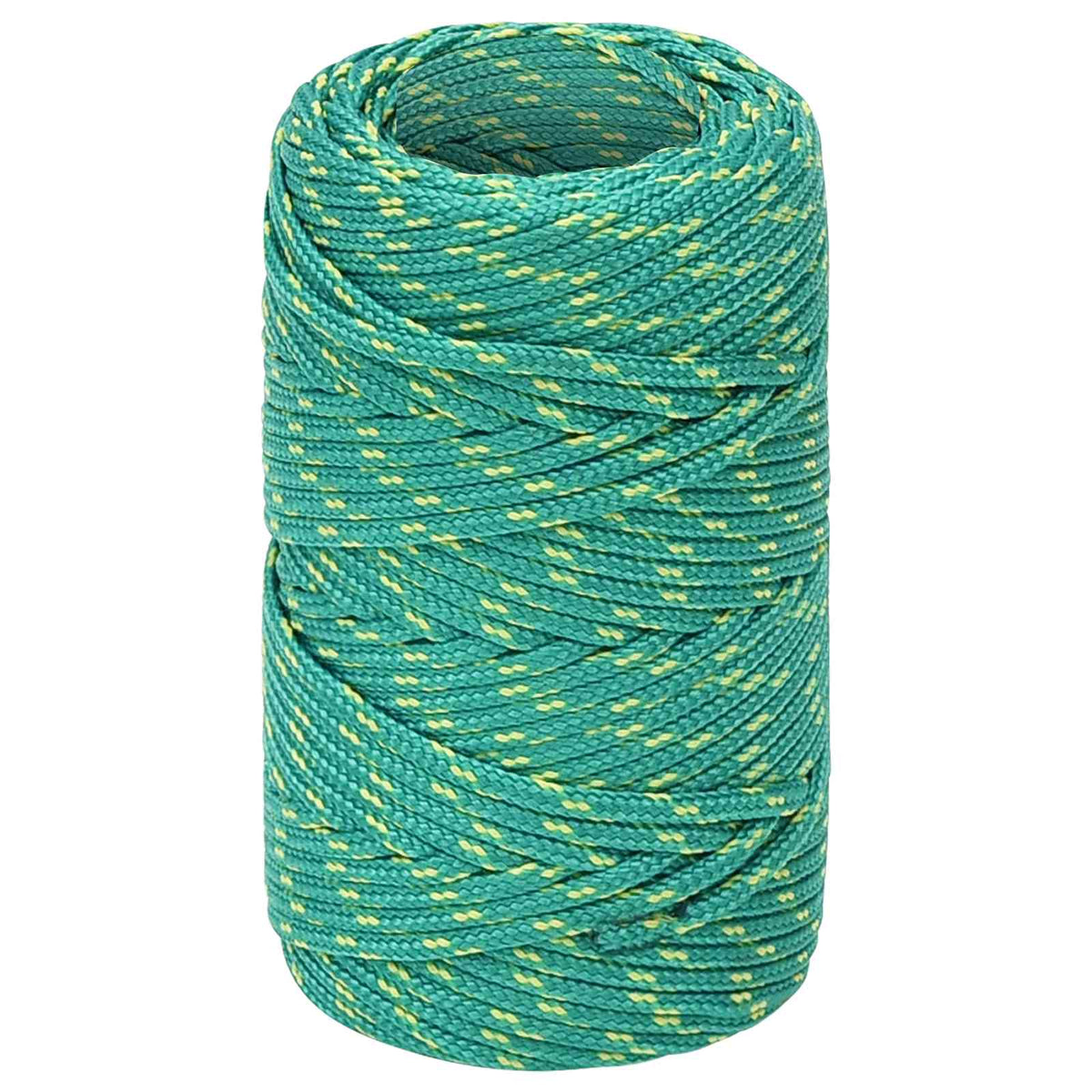 vidaXL Wielofunkcyjna lina gospodarcza 2 mm 250 m zielony PP
