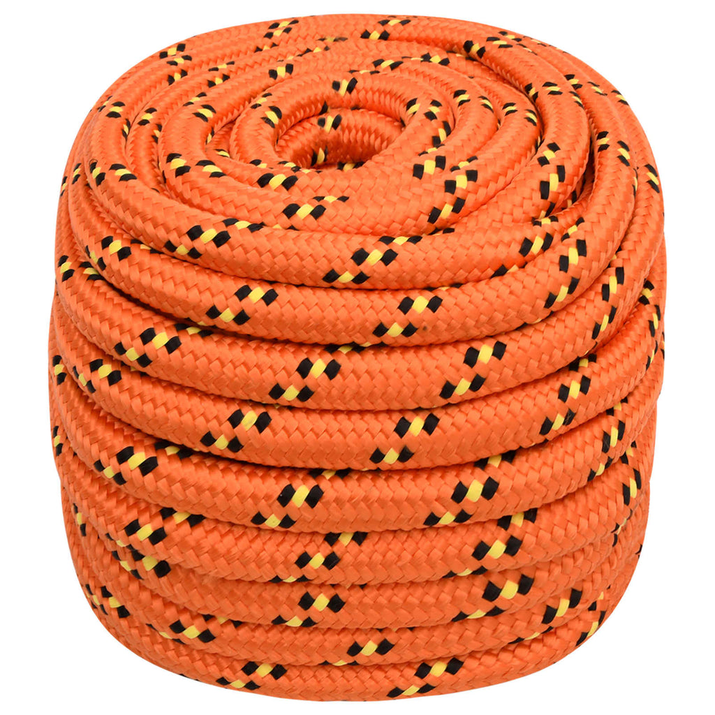 vidaXL Wielofunkcyjna lina gospodarcza 20 mm 50 m pomarańczowy PP