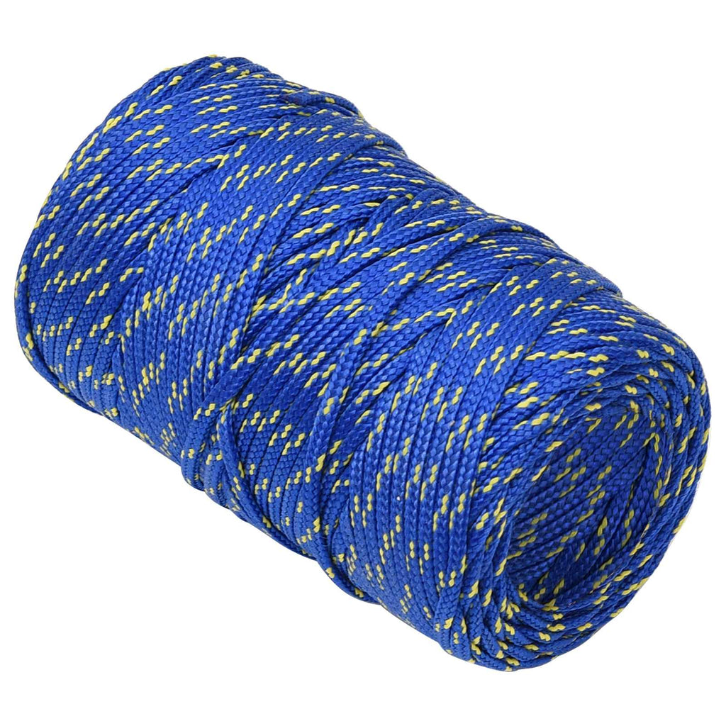 vidaXL Wielofunkcyjna lina gospodarcza 2 mm 25 m niebieski PP
