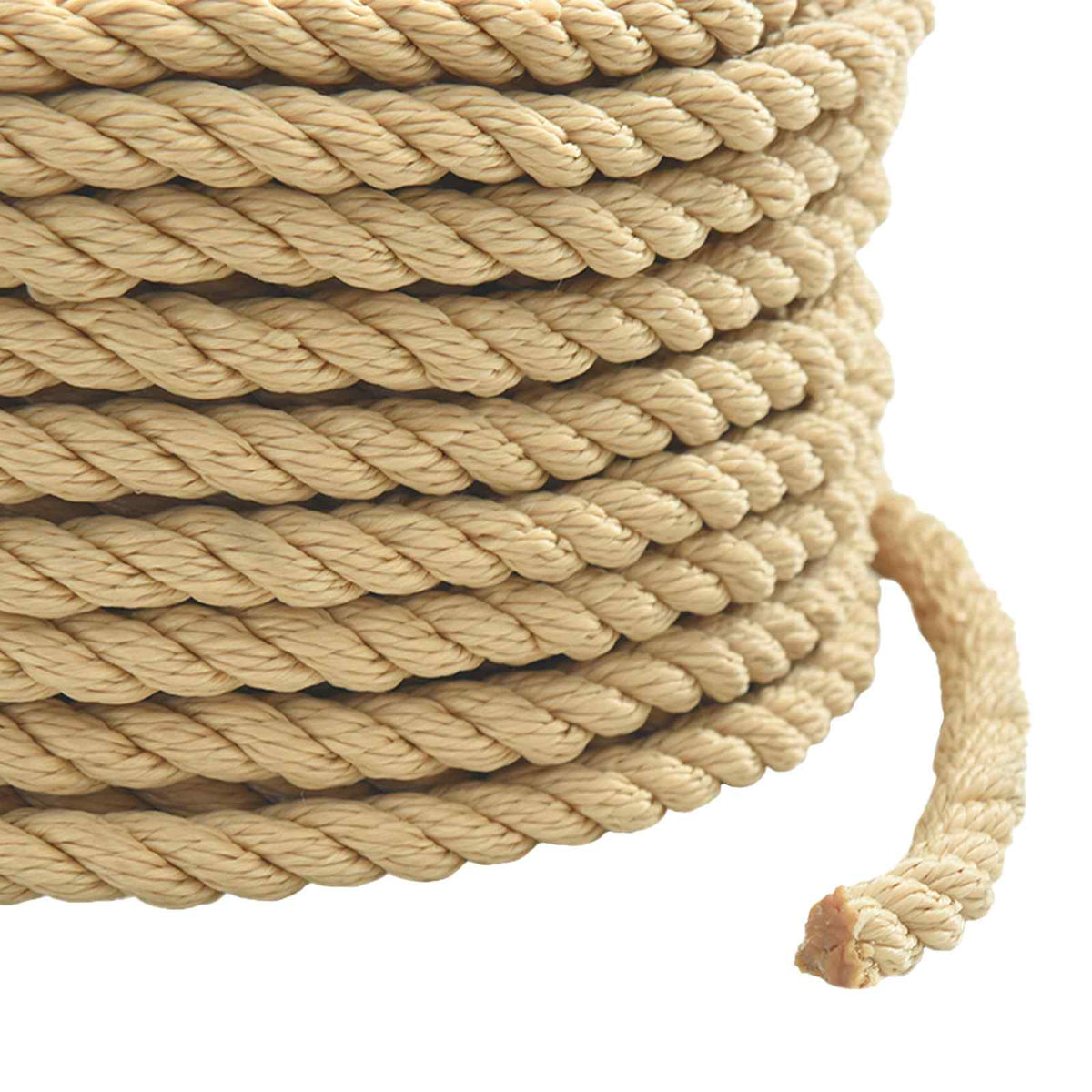 vidaXL Wielofunkcyjna lina gospodarcza 16 mm 50 m naturalny PP