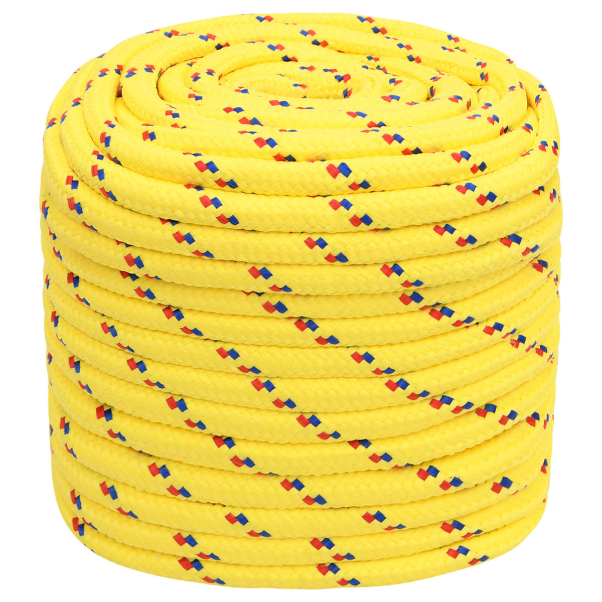vidaXL Wielofunkcyjna lina gospodarcza 16 mm 250 m żółty PP