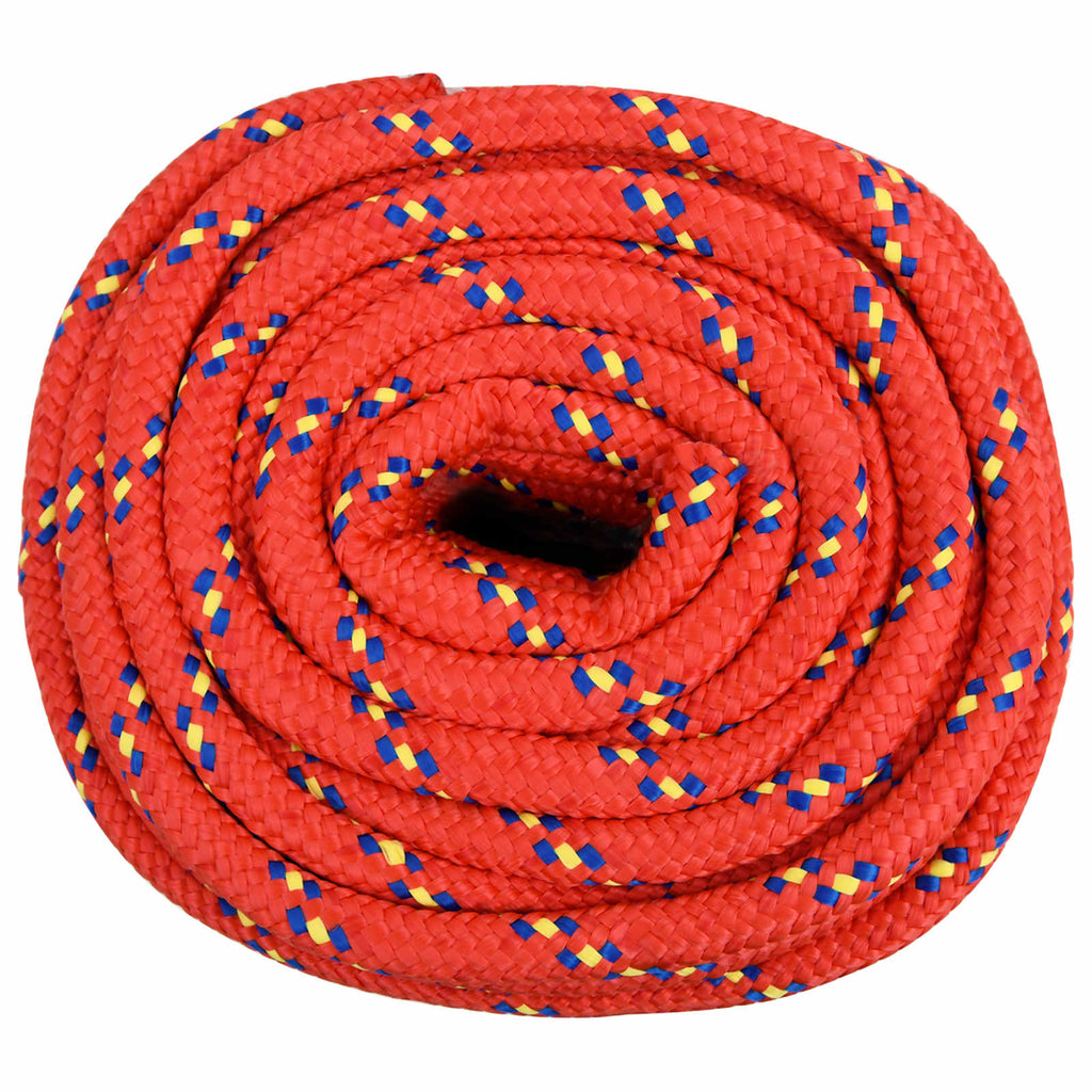 vidaXL Wielofunkcyjna lina gospodarcza 20 mm 25 m czerwony PP