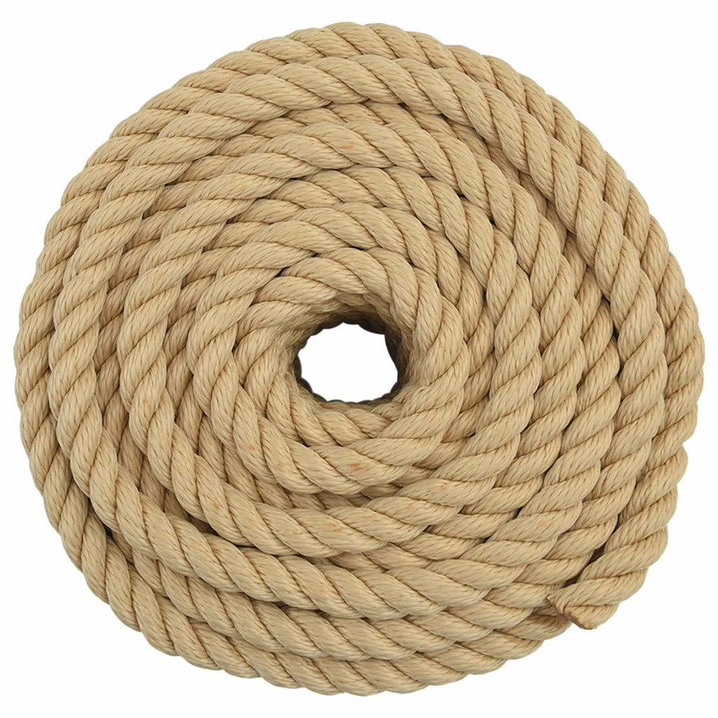 vidaXL Wielofunkcyjna lina gospodarcza 18 mm 50 m naturalny PP